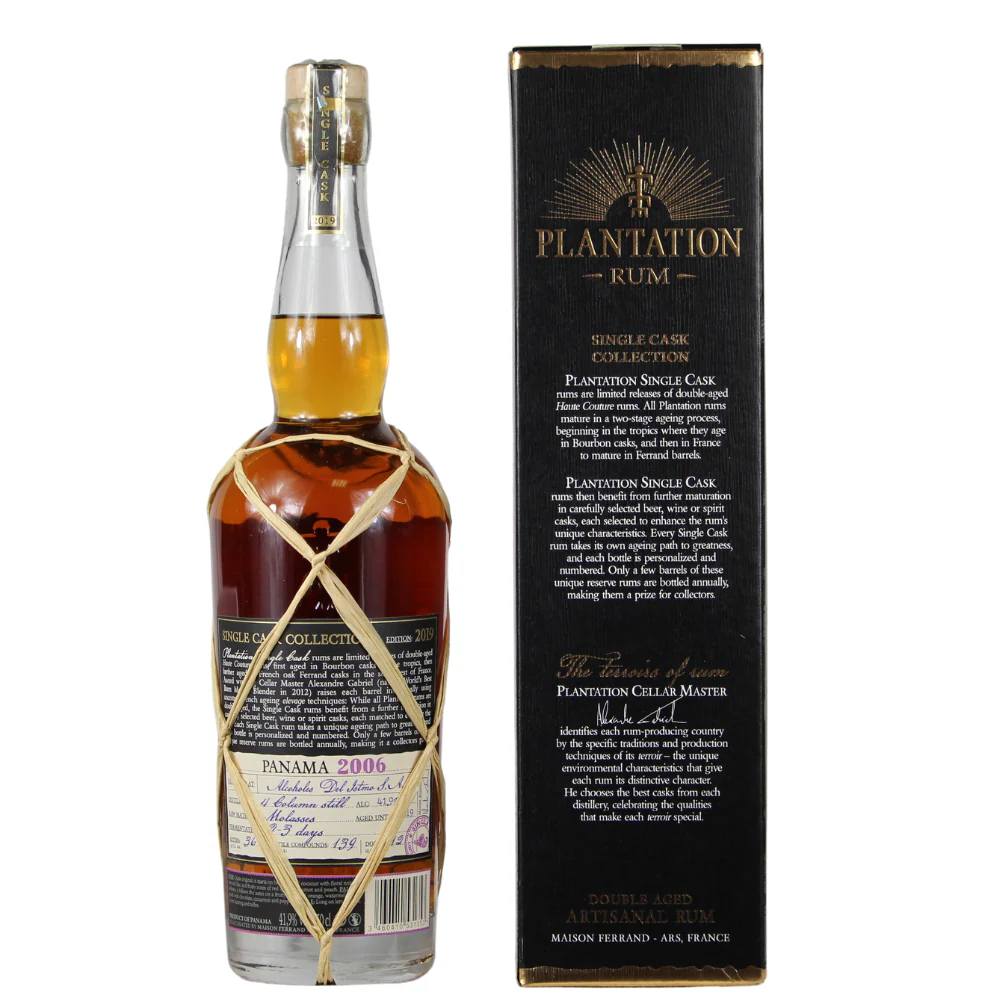 Plantation Rum Panama 2006 Single Cask 41,9% 0,7l - Image 2