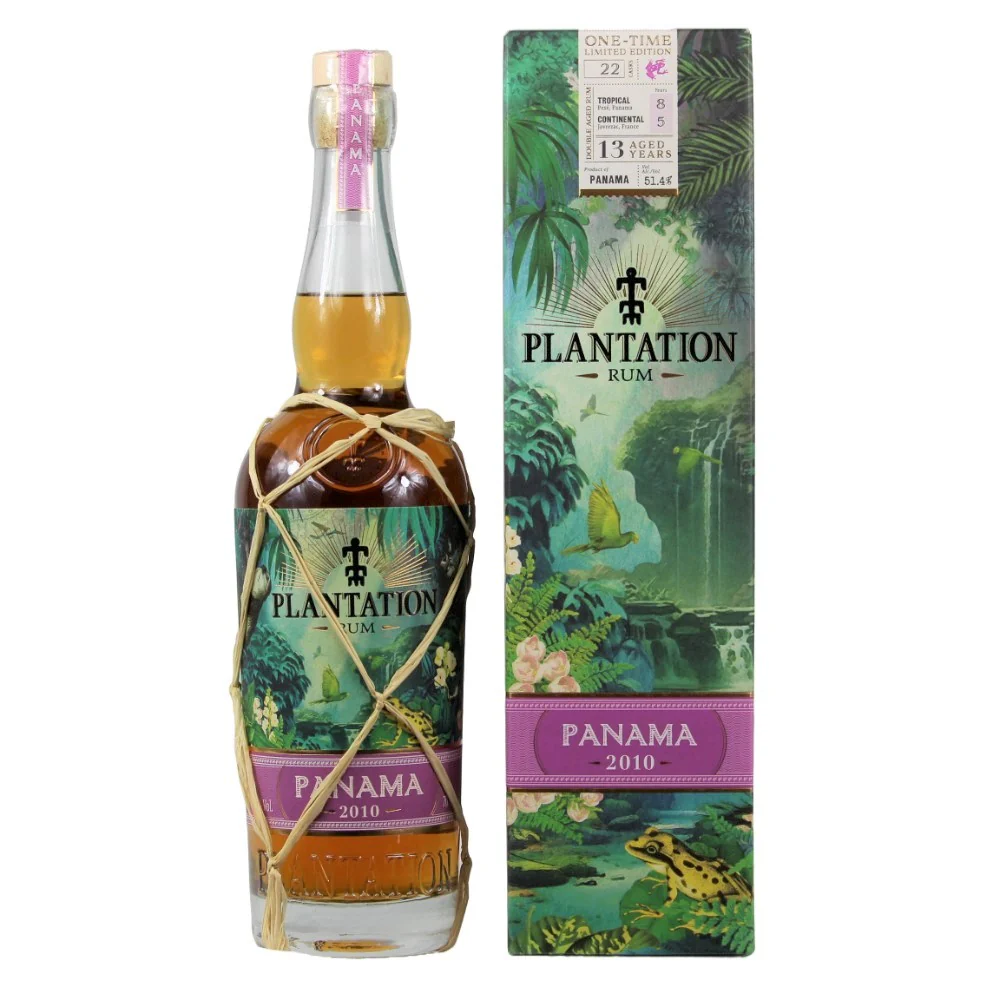 Plantation Rum Panama 2010 13 Jahre One Time Limited Edition 51,4% 0,7l