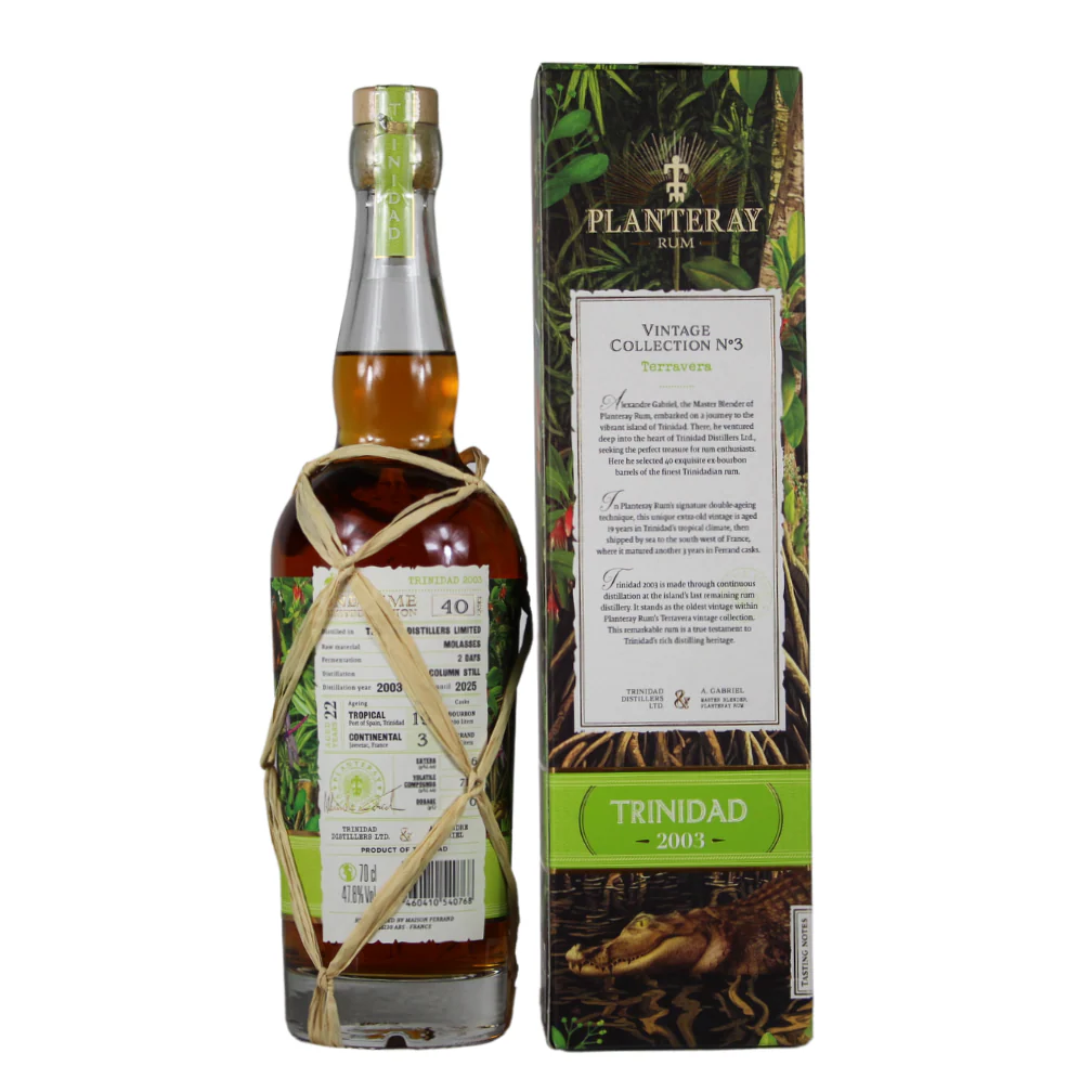 Planteray Rum Trinidad 22 Jahre 03/25 One Time limited Edition 47,8% 0,7l - Image 2