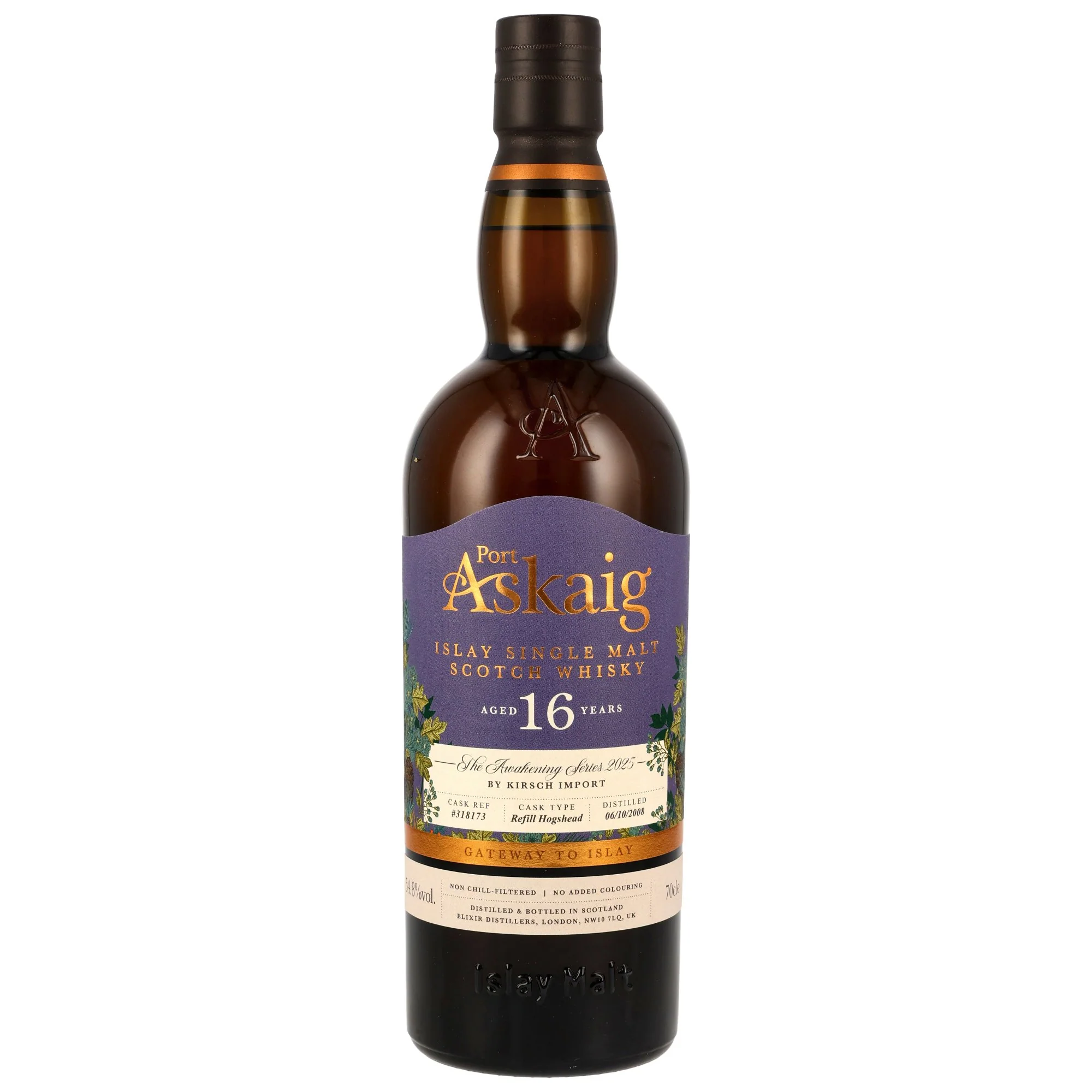 Port Askaig 16 Jahre 2008/2025 Hogshead #318173 The Awakening Series 54,8% 0,7l