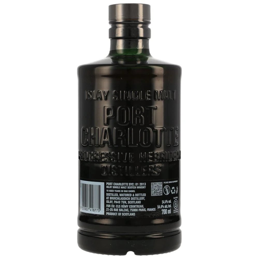 Port Charlotte 10 Jahre SYC:01 2013 Heavily Peated 54,4% 0,7l - Image 2