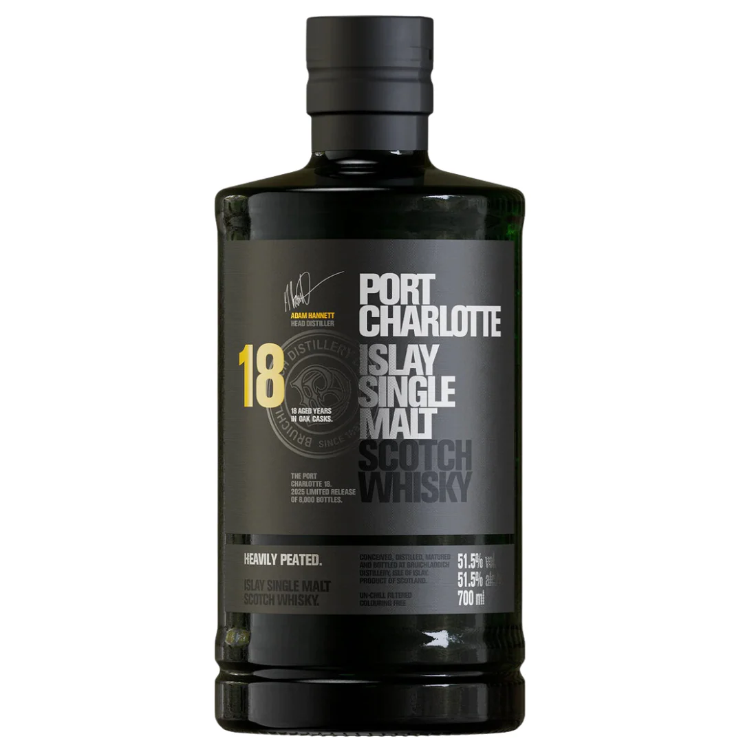 Port Charlotte 18 Jahre 51,5% 0,7l
