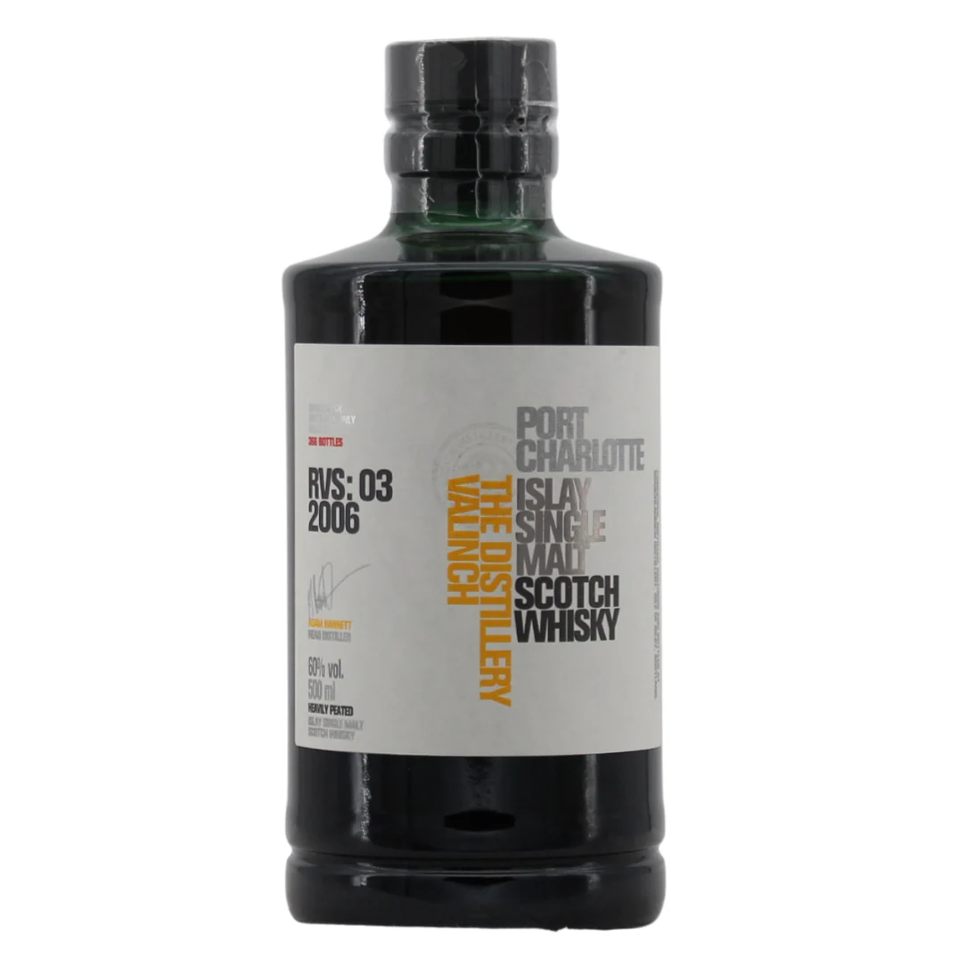 Port Charlotte 18 Jahre RVS: 03 2006 60% 0,5l