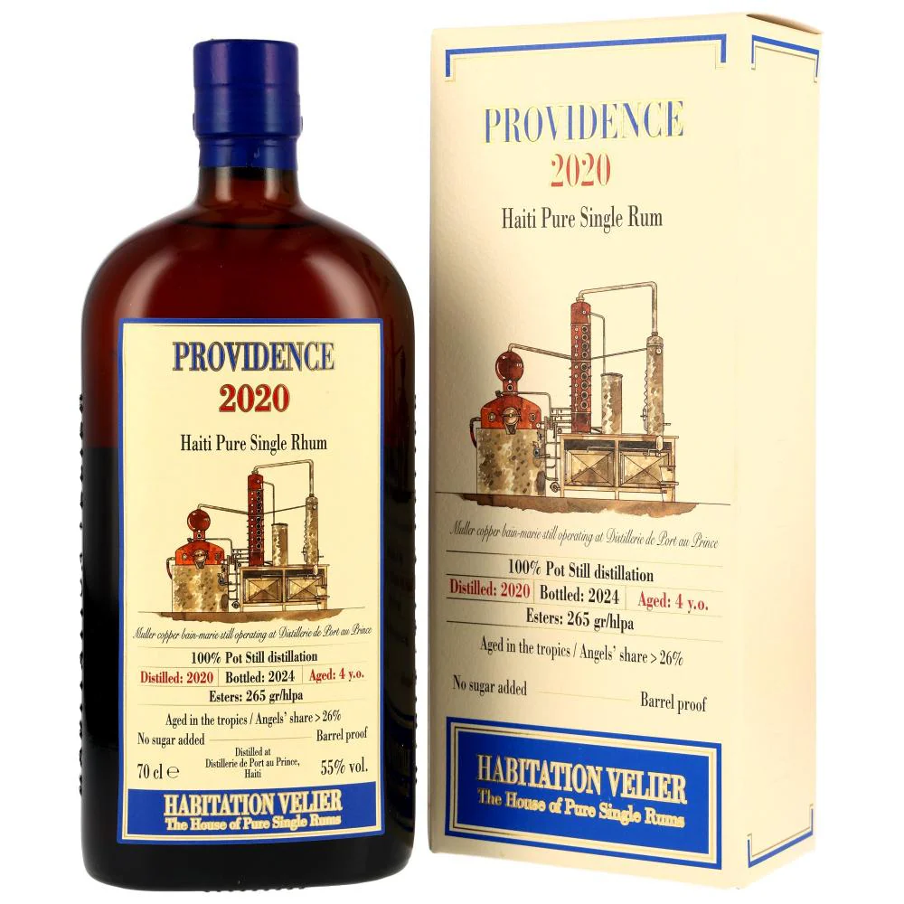 Providence 4 Jahre Port au Prince 2020 Habitation Velier 55% 0,7l - Image 2