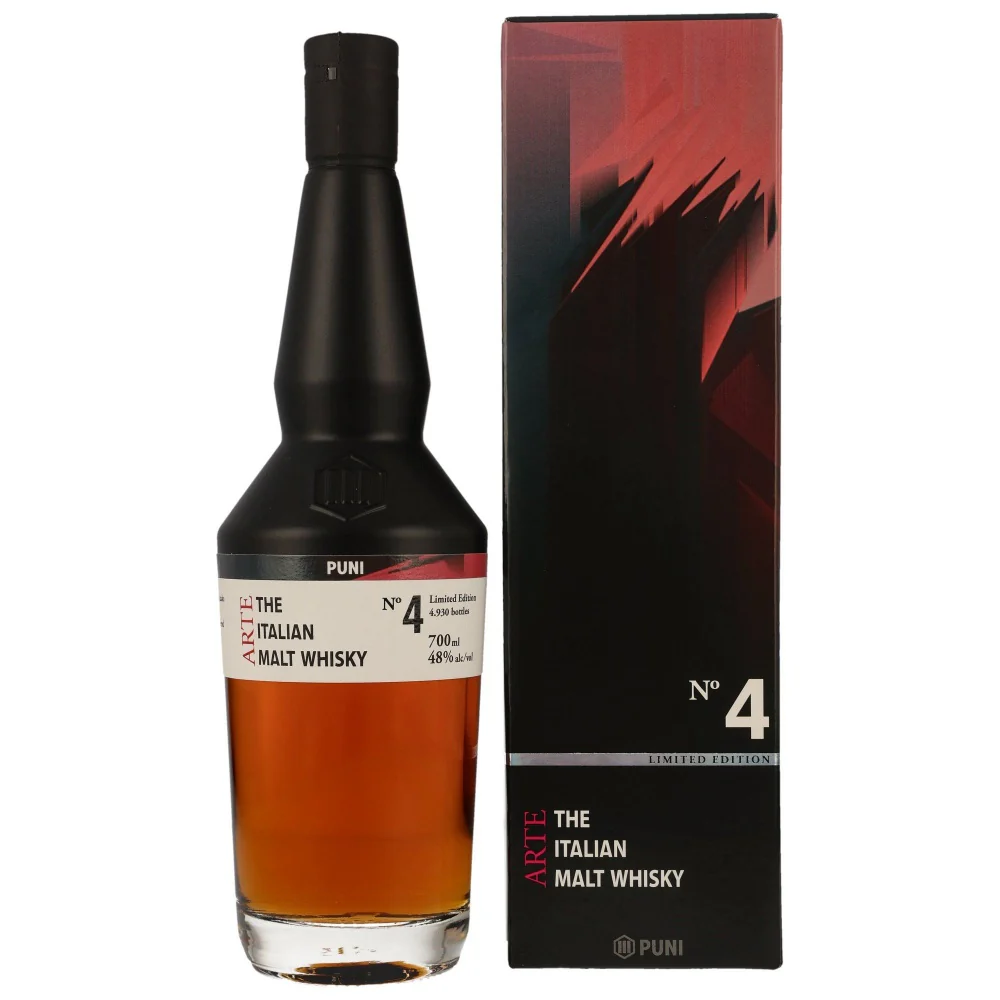Puni Arte No.4 Limited Edition Italian Malt Whisky 48% 0,7l