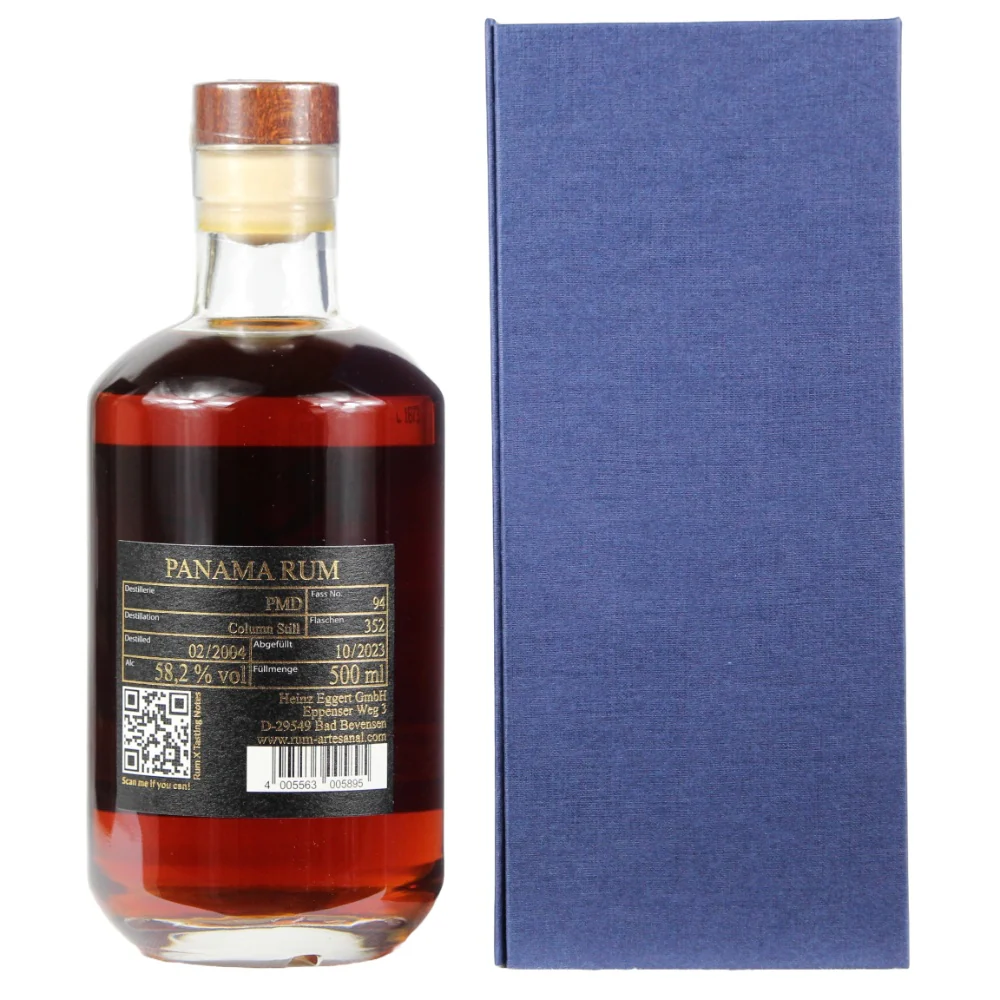 RA Panama Rum 19 Jahre PMD Distillery 2004/2023 Cask #94 58,2% 0,5l - Image 2