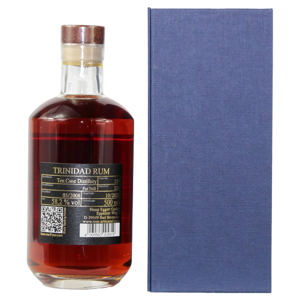 RA Trinidad Ten Cane 2008 Rum 58,2% 0,5l - Image 2