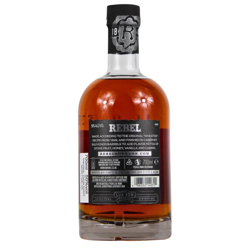 Rebel 100 Bourbon Finished in Cabernet Sauvignon Barrels 50% 0,7l - Image 2