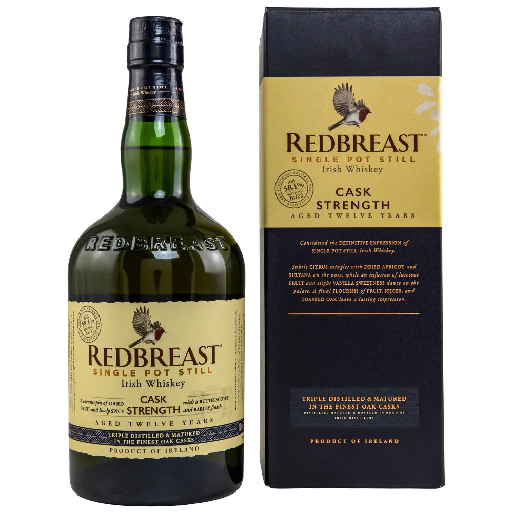 Redbreast 12 Jahre Cask Strength 2022 58,1% 0,7l