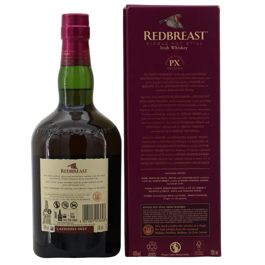 Redbreast PX Cask Cask Edition 46% 0,7l - Image 2