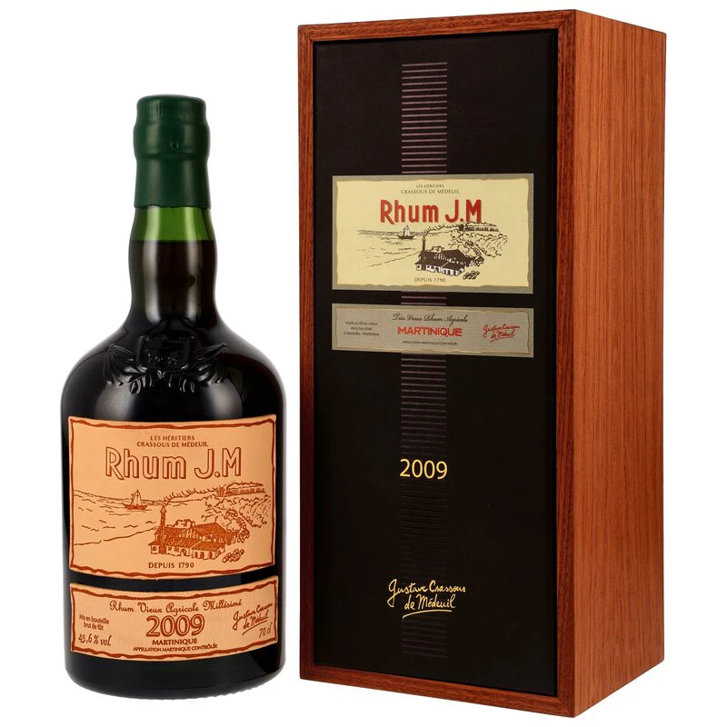 Rhum J.M 15 Jahre 2009/2025 Martinique Cask Strength 43,6% 0,7l