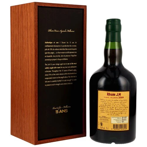 Rhum J.M 15 Jahre 2009/2025 Martinique Cask Strength 43,6% 0,7l - Image 2