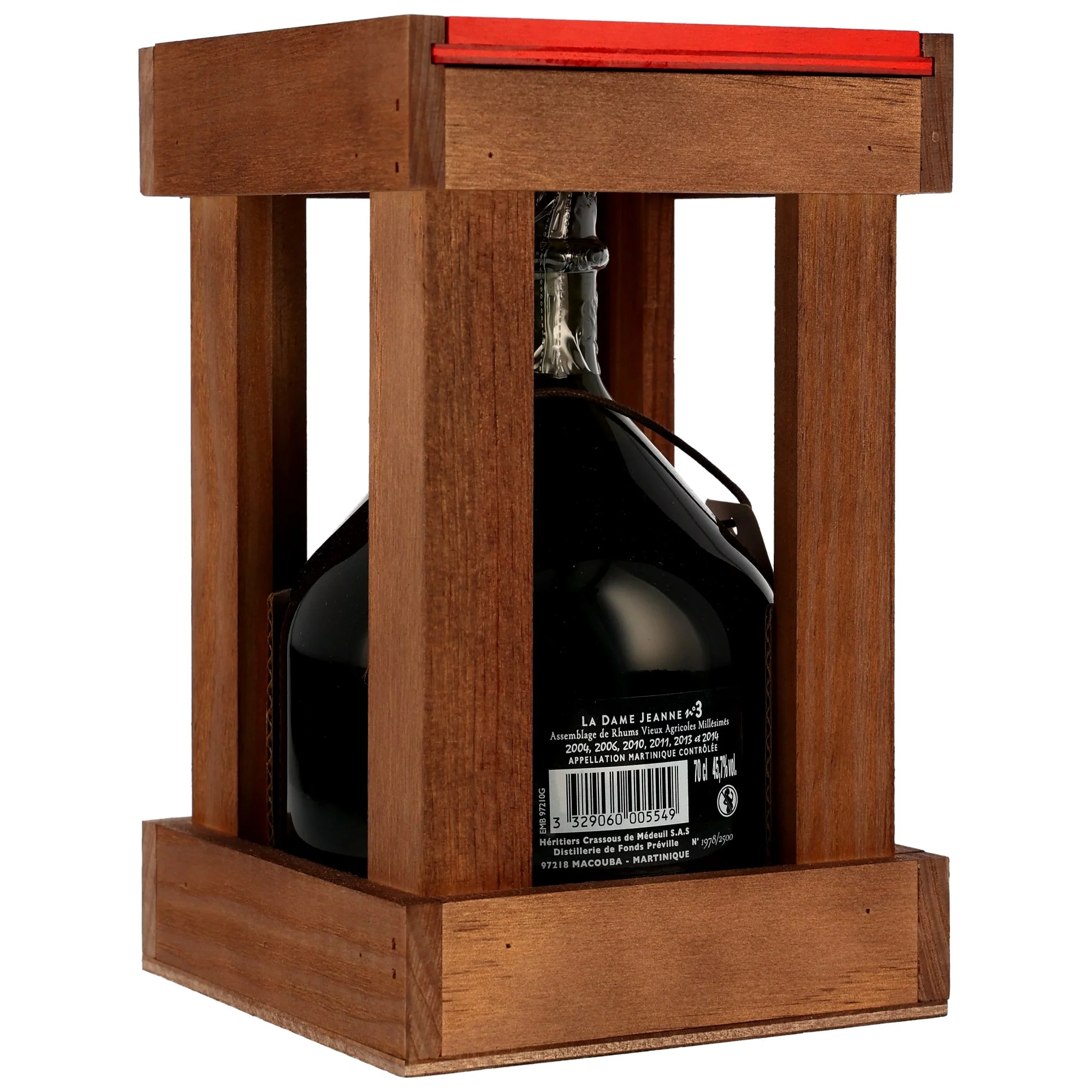 Rhum J.M Dame Jeanne 3 45,7% 0,7l - Image 4