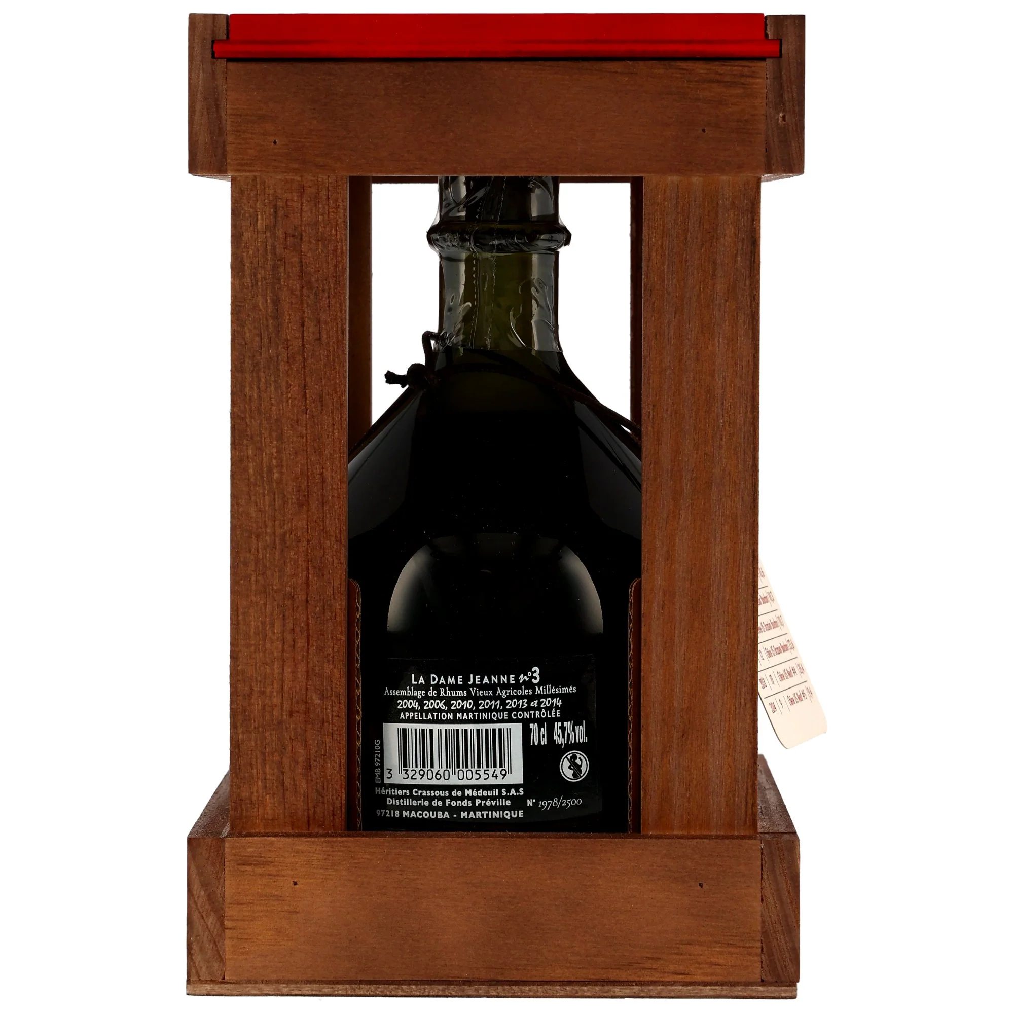 Rhum J.M Dame Jeanne 3 45,7% 0,7l - Image 6