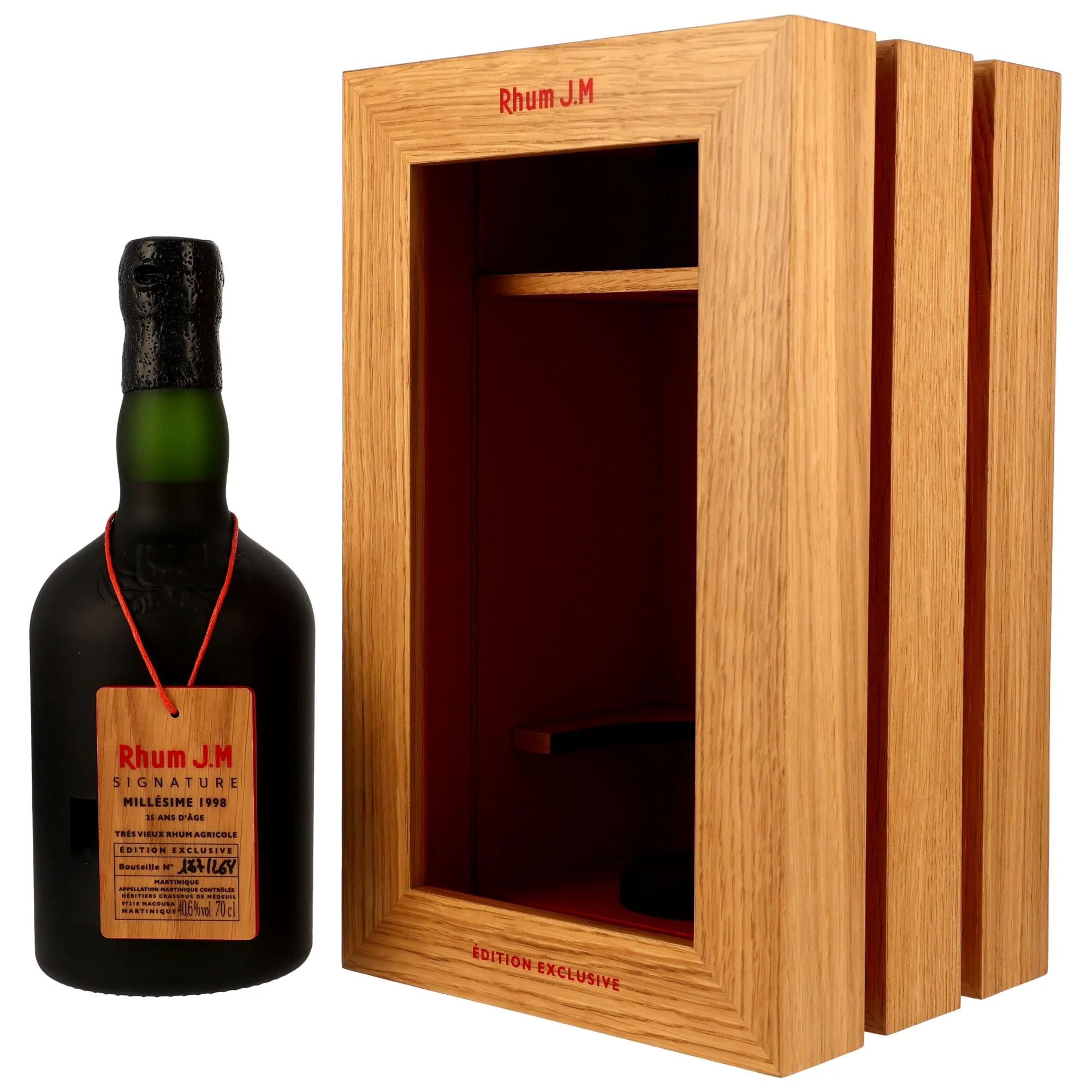 Rhum J.M Signature Edition Exclusive 1998 Millésime 25 Jahre 40,6% 0,7l