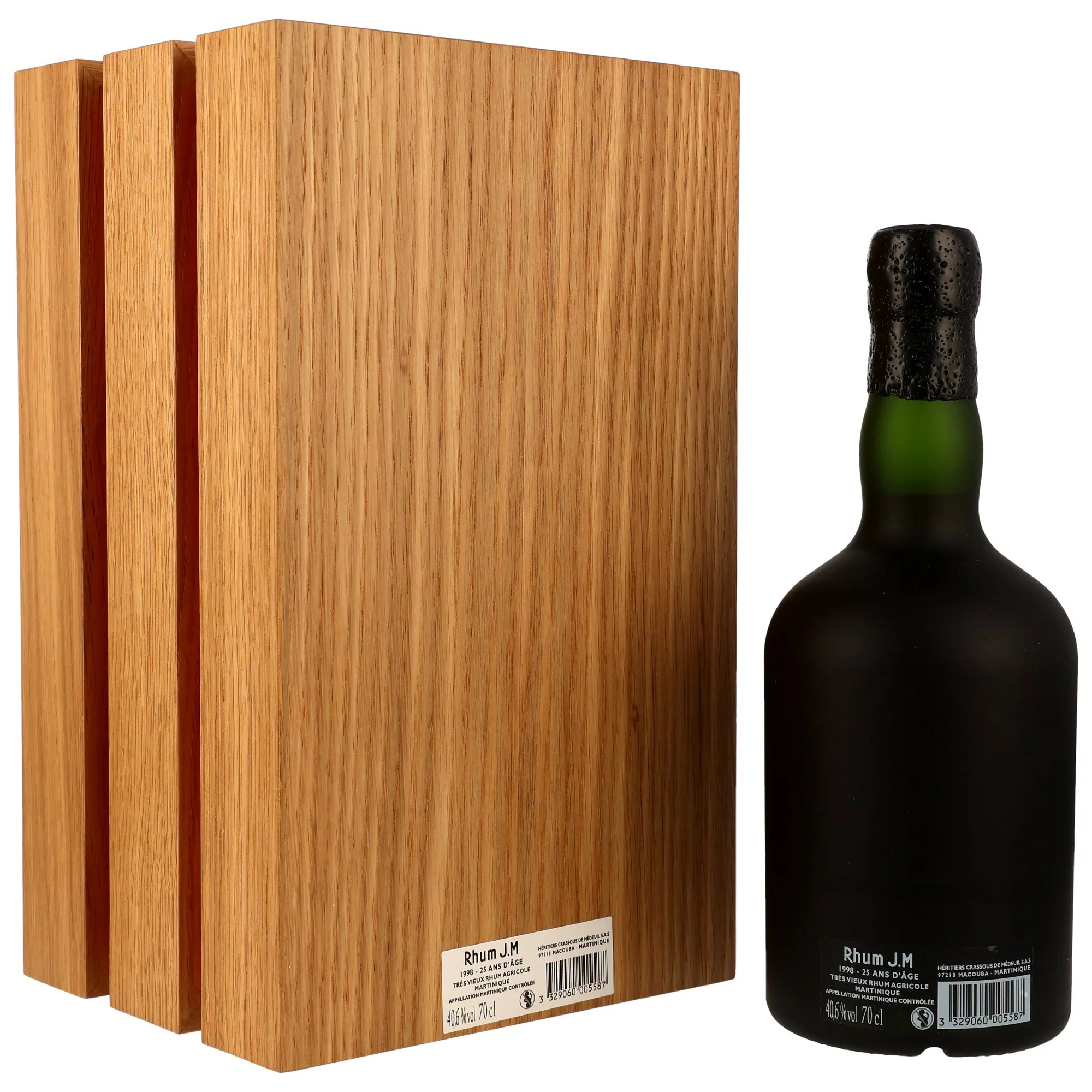 Rhum J.M Signature Edition Exclusive 1998 Millésime 25 Jahre 40,6% 0,7l - Image 4