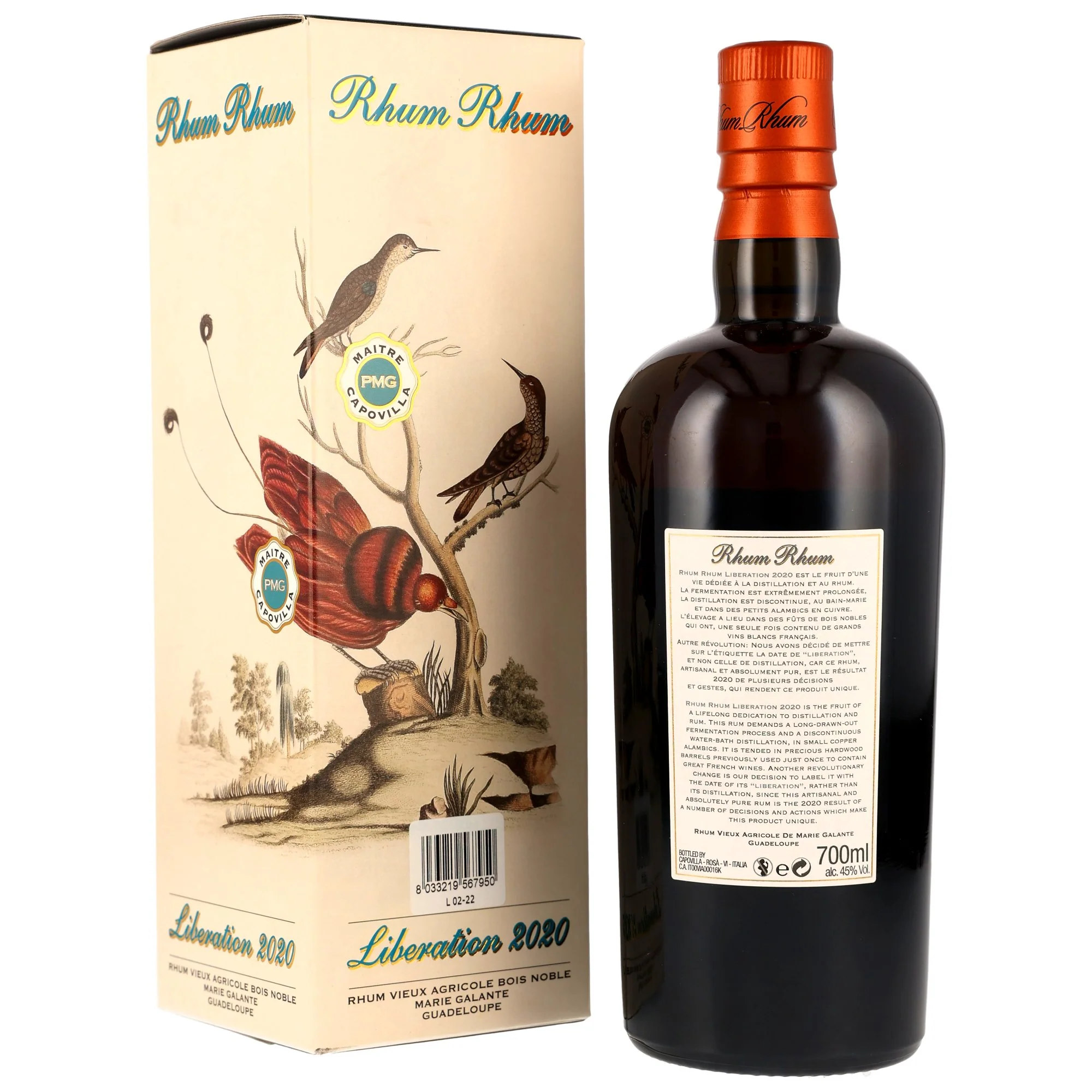 Rhum Rhum PMG Liberation 2020 45% 0,7l - Image 2