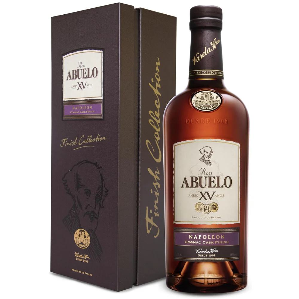 Ron Abuelo 15 Jahre Napoleon Cognac Finish 40% 0,7l