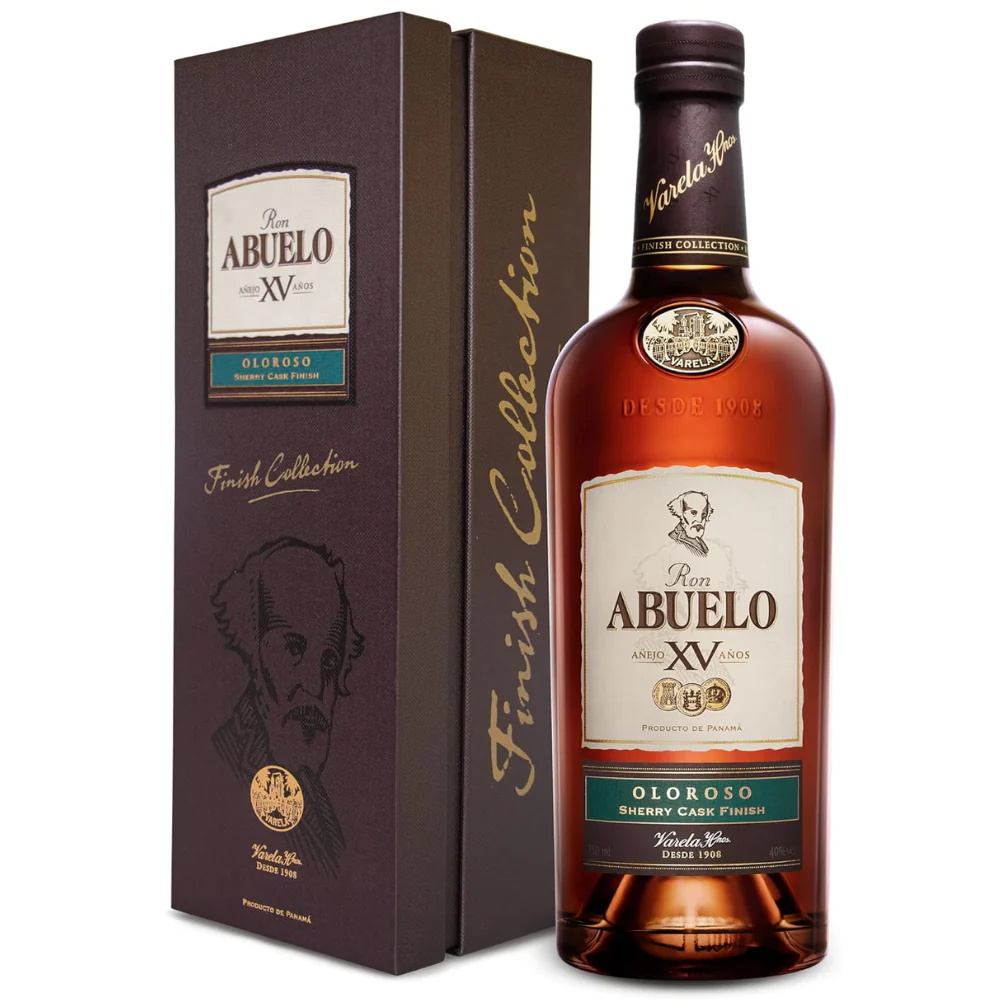 Ron Abuelo 15 Jahre Oloroso Sherry Finish 40% 0,7l