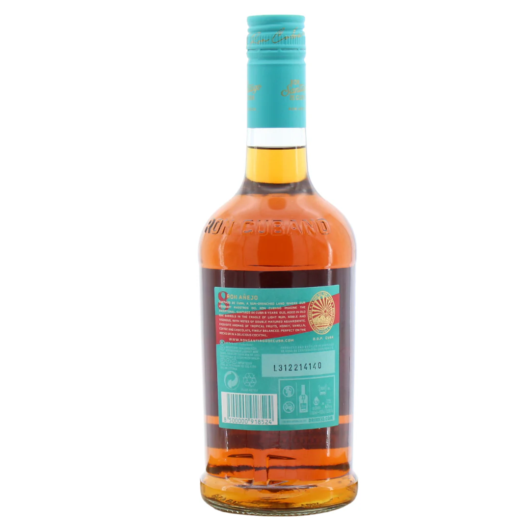 Ron S. De C. Anejo 8 Jahre 40% 0,7l - Image 2