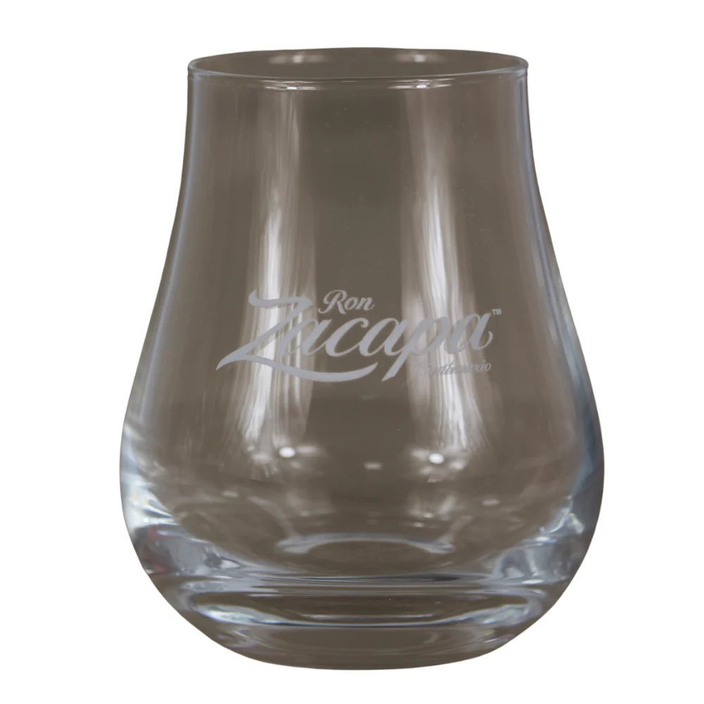 Ron Zacapa Rum Tumbler mit Aufdruck