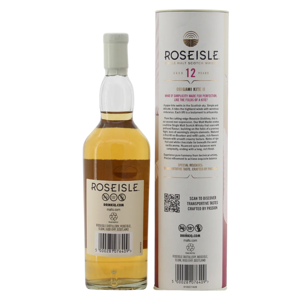 Roseisle 12 Jahre Origami Kite II Diageo Special Release 2024 55,6% 0,2l - Image 2