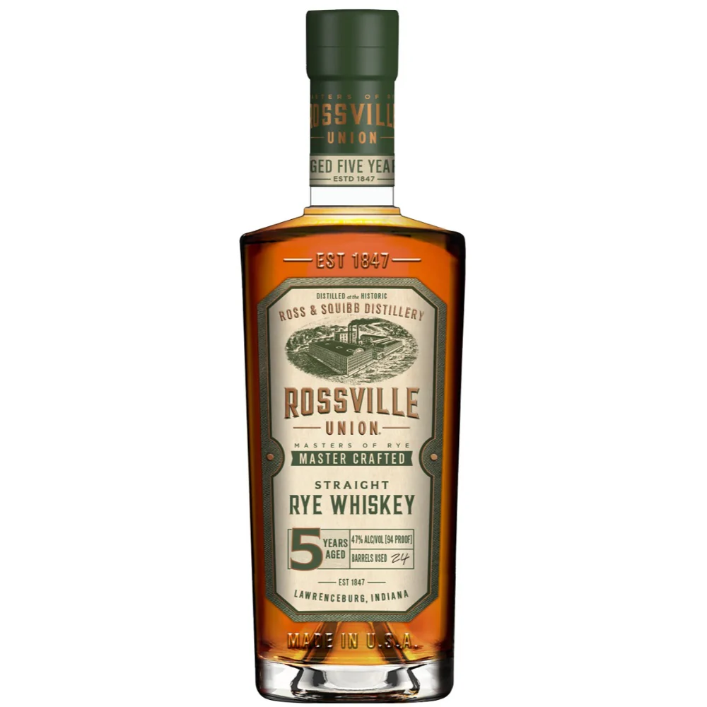 Rossville Union 5 Jahre Straight Rye Whiskey 47% 0,7l