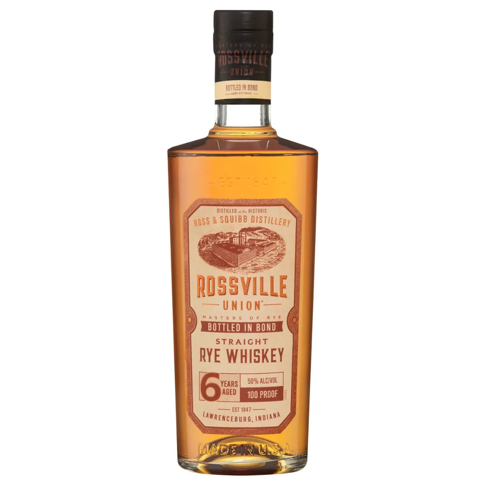 Rossville Union 6 Jahre Bottled in Bond Rye Whiskey 50% 0,7l