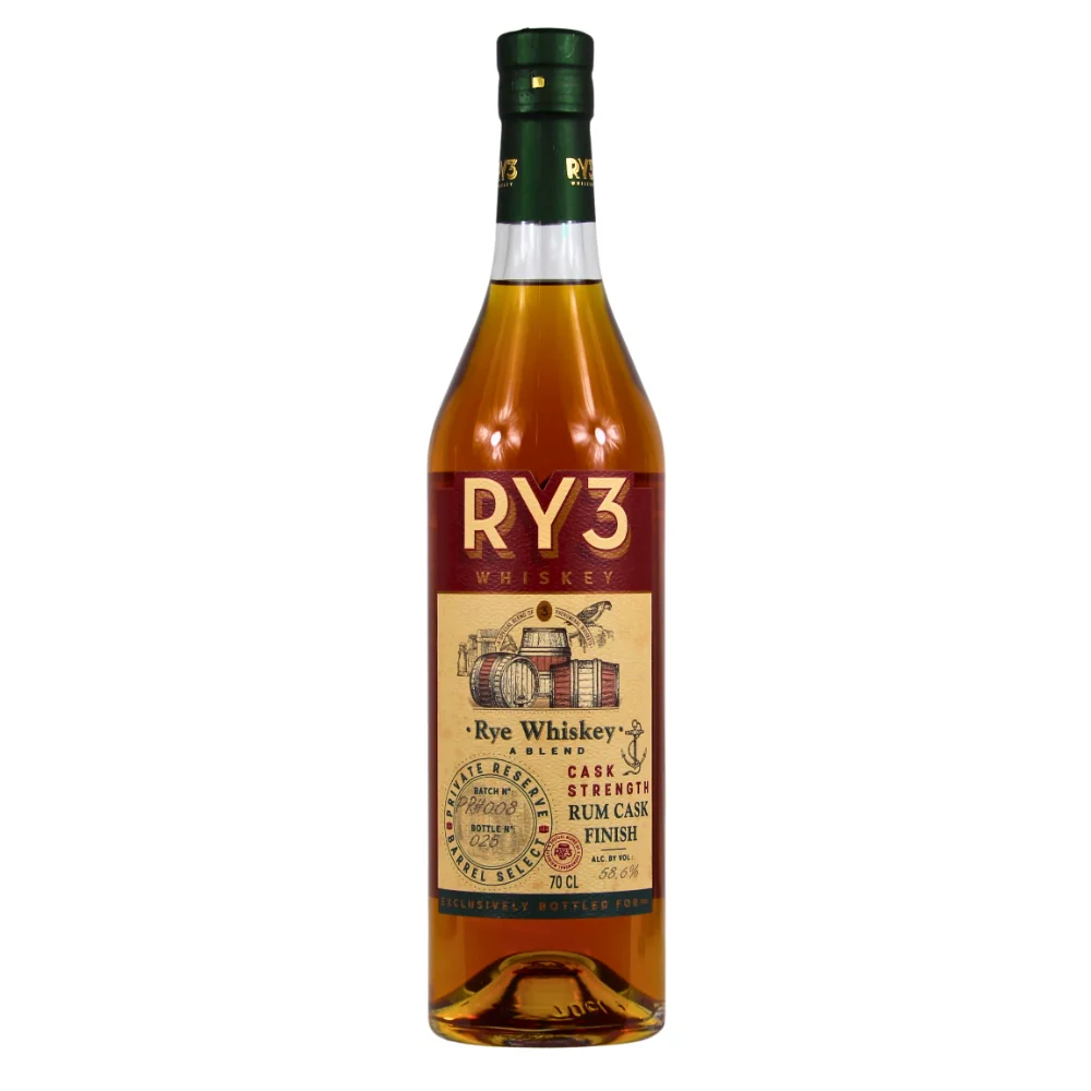 Ry3 Whiskey Blend Cask Strength Rum Cask Finish 58,6% 0,7l