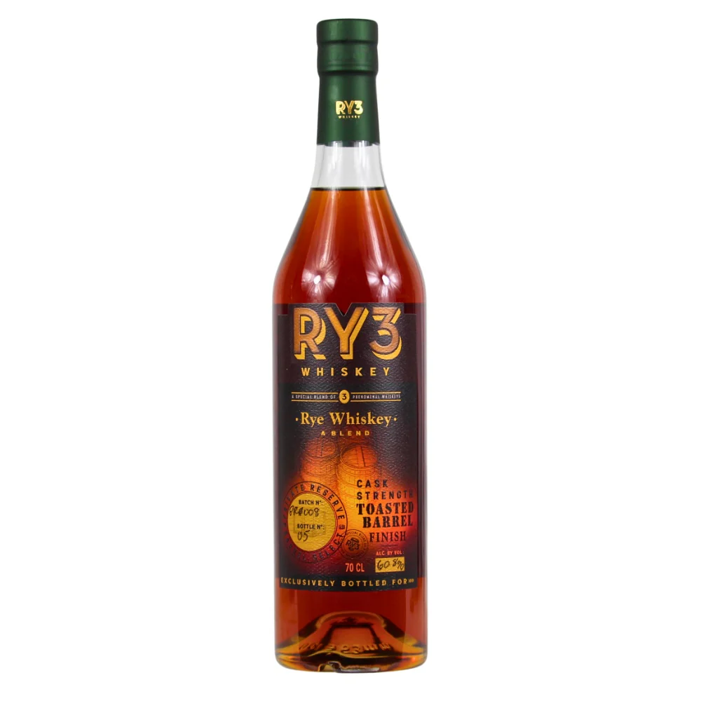Ry3 Whiskey Blend Cask Strength Toasted Barrel Finish 60,8% 0,7l