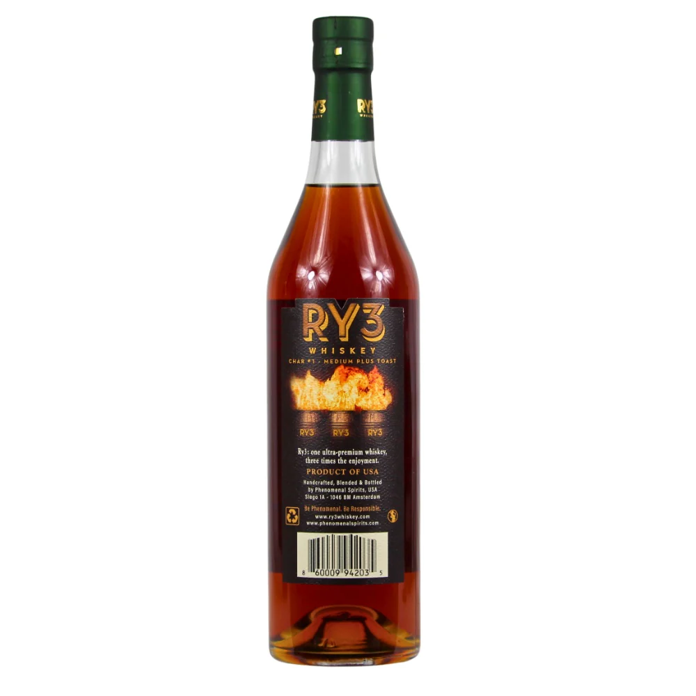 Ry3 Whiskey Blend Cask Strength Toasted Barrel Finish 60,8% 0,7l - Image 2