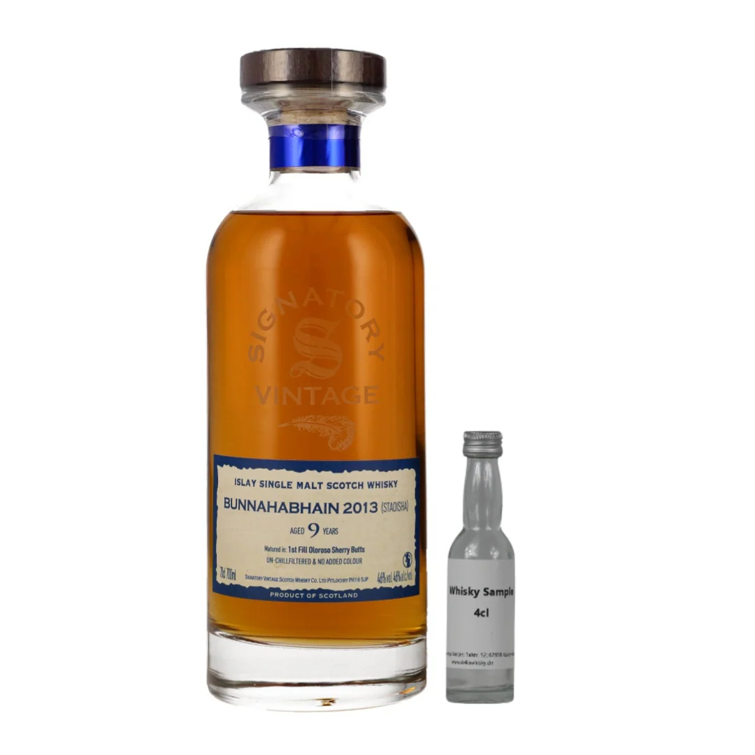 SAMPLE 4cl Bunnahabhain Staoisha 9 Jahre The Decanter Collection SV 46%