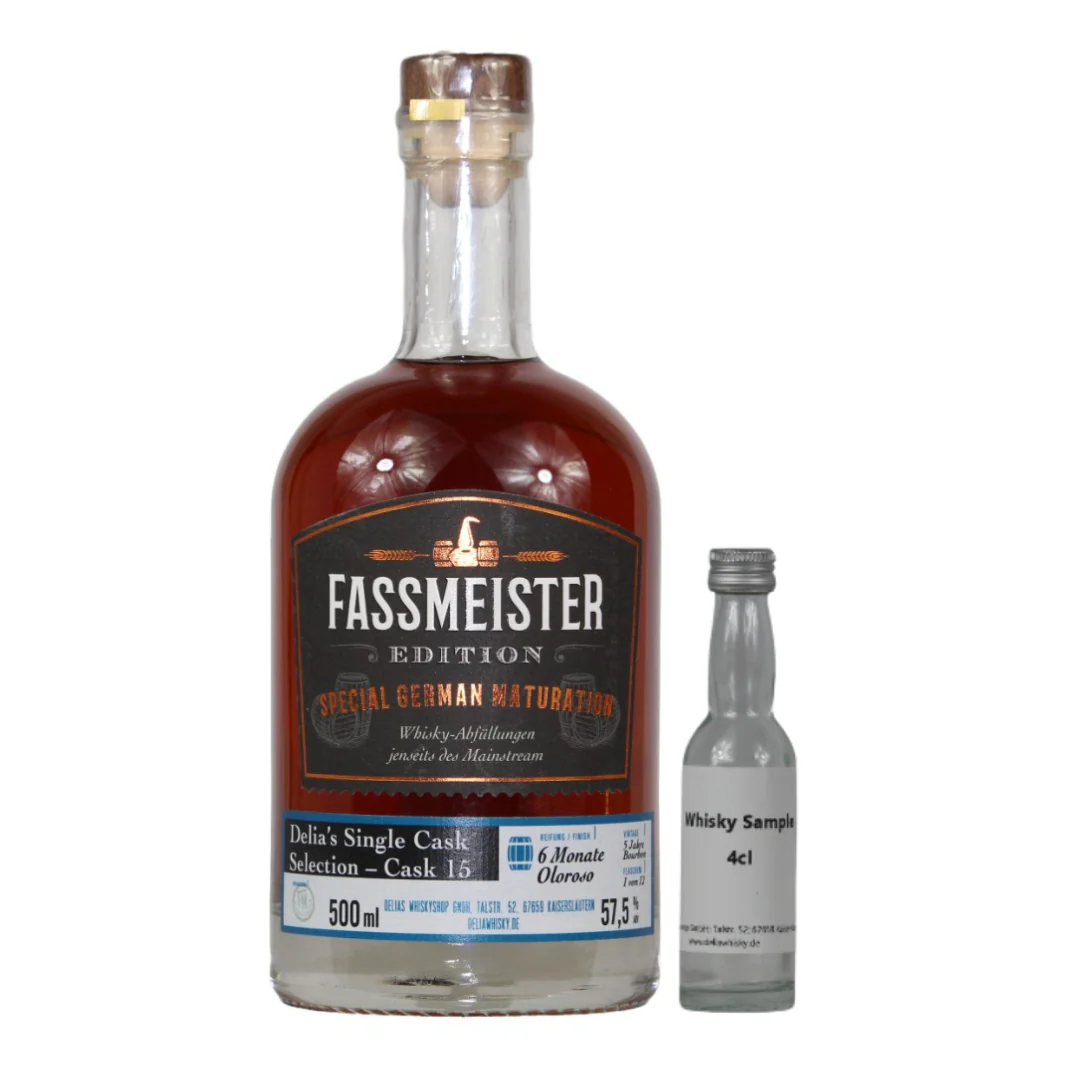 SAMPLE 4cl Fassmeister Delias's Single Cask Selection #15 57,5%