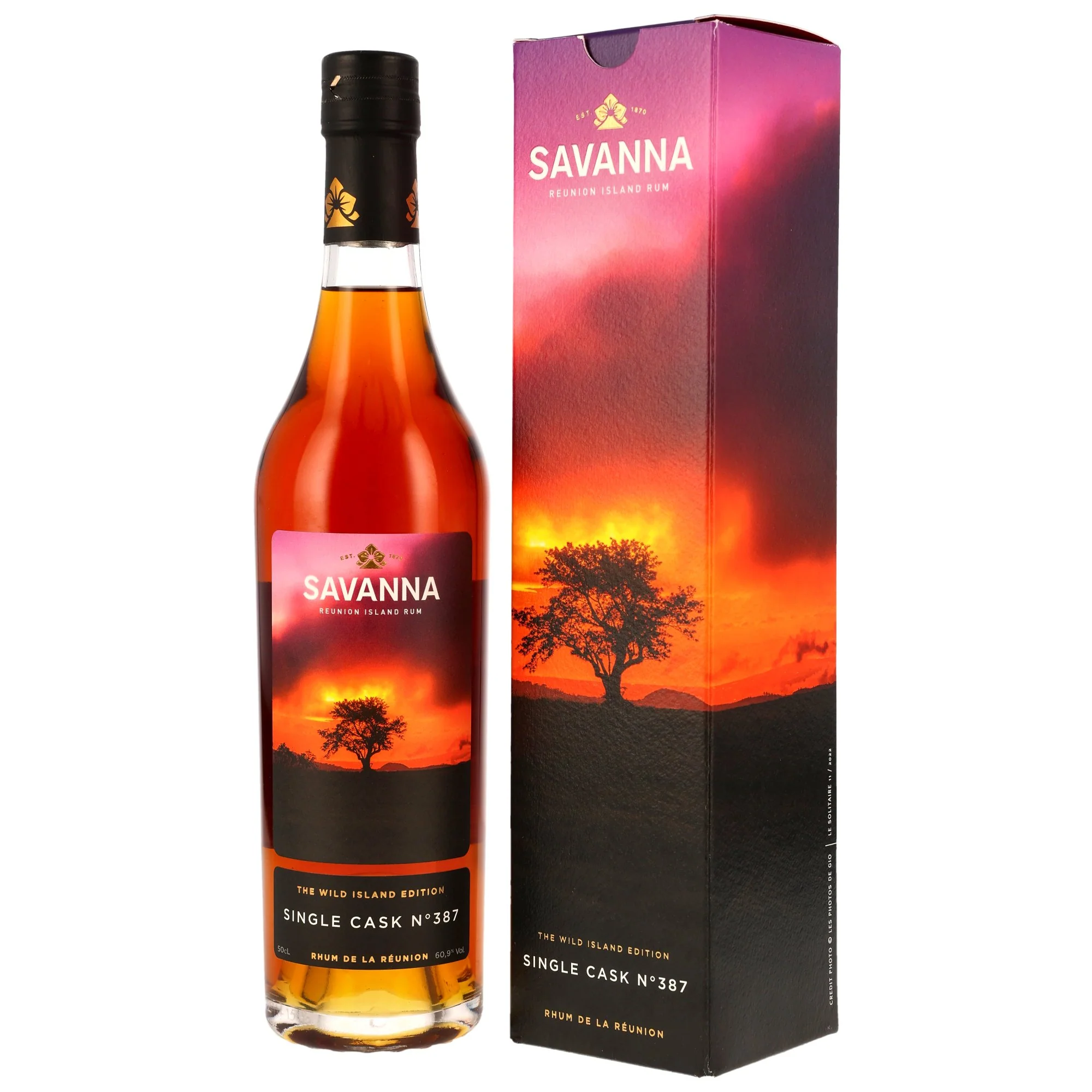 Savanna 13 Jahre 2010 Rhum Grand Arome Cognac Cask #387 60,9% 0,5l