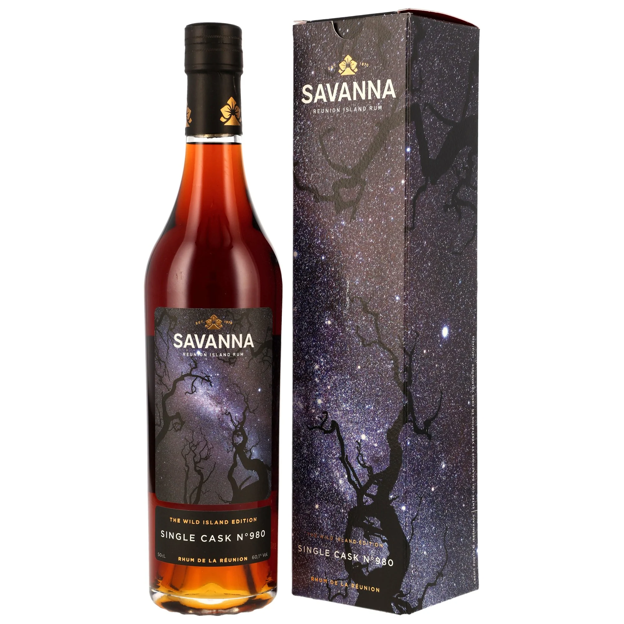 Savanna 15 Jahre 2008 Rhum Traditionnel Sherry Cask #980 60,1% 0,5l