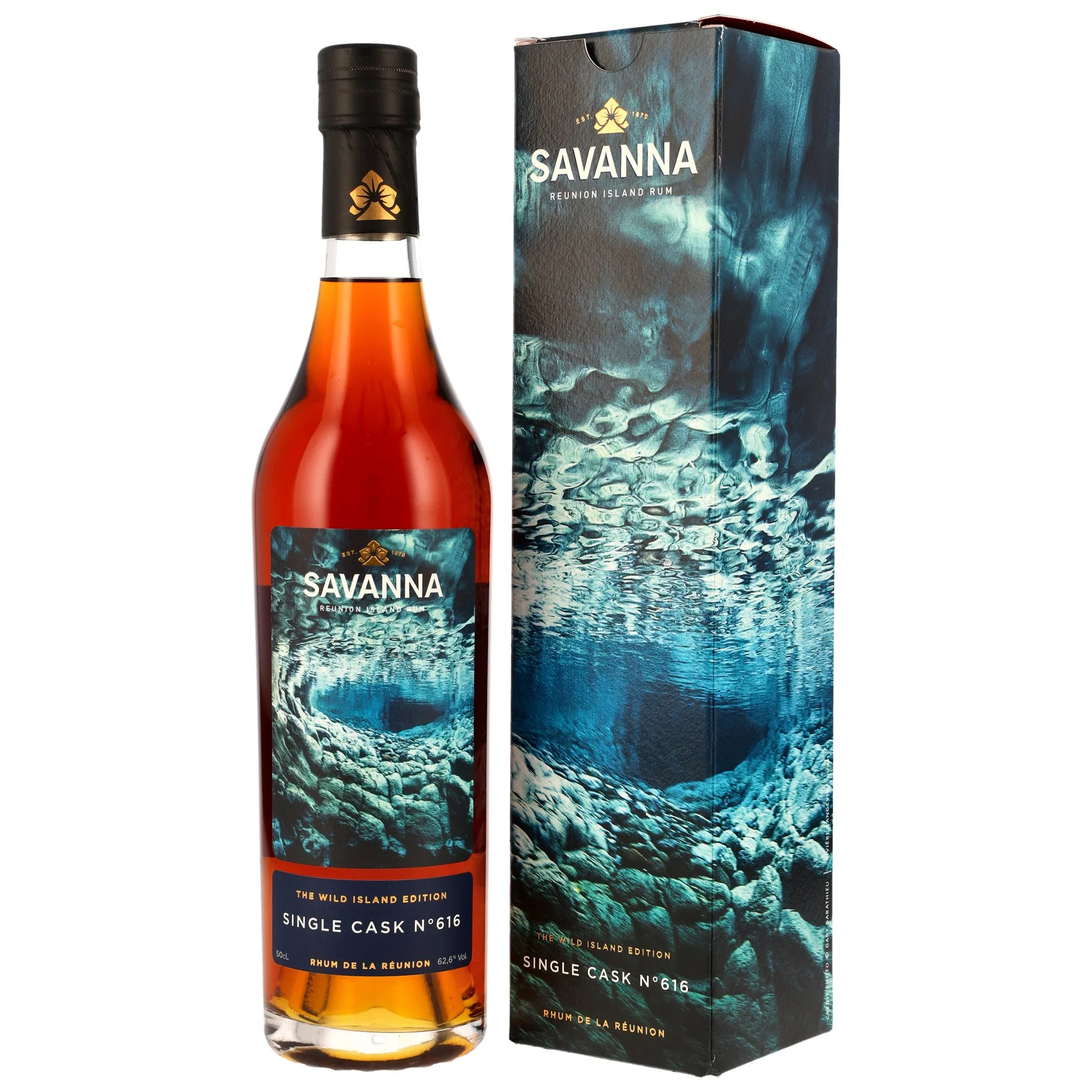 Savanna 15 Jahre 2009 Rhum Traditionnel Cognac Cask #616 62,6% 0,5l