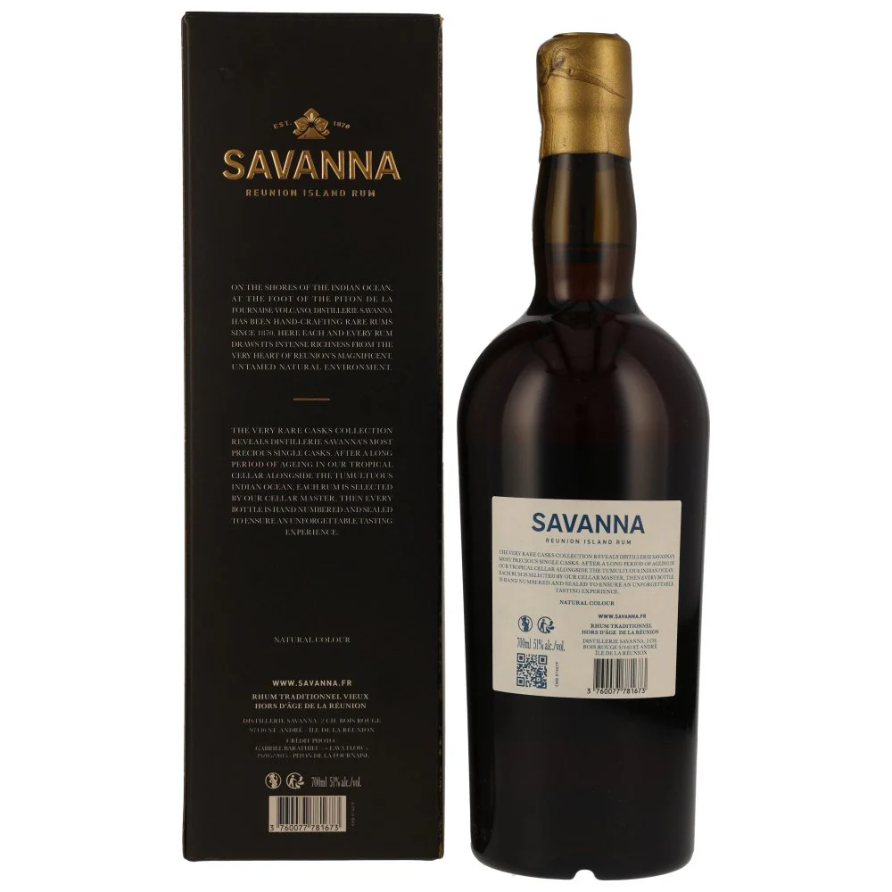 Savanna 17 Jahre The Very Rare Casks 2nd Release 51% 0,7l - Image 2