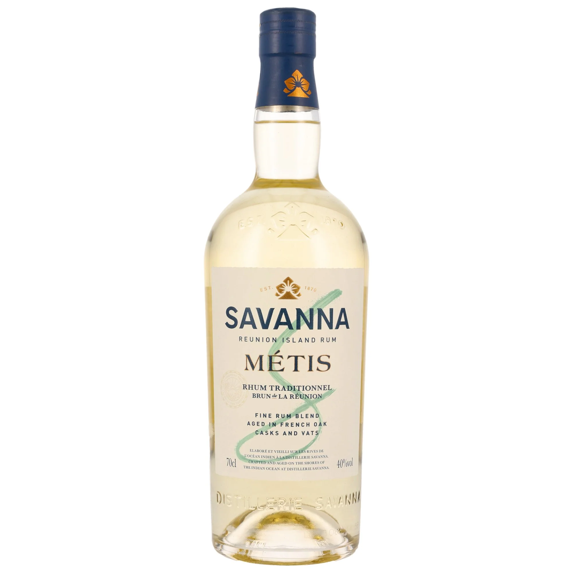 Savanna Metis Rhum Traditionnel 40% 0,7l