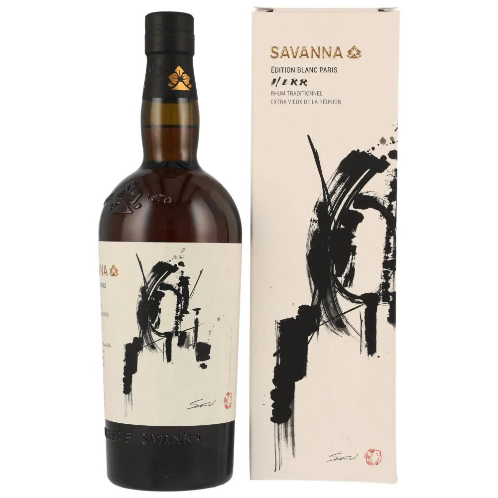 Savanna Rhum Edition Blanc Paris Extra Vieux La Reunion 59,4% 0,7l