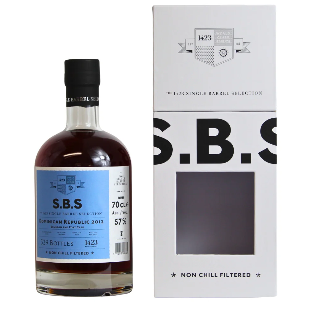 SBS Dominican Republic Rum 12 Jahre 2012/2024 Single Barrel Selection 57% 0,7l