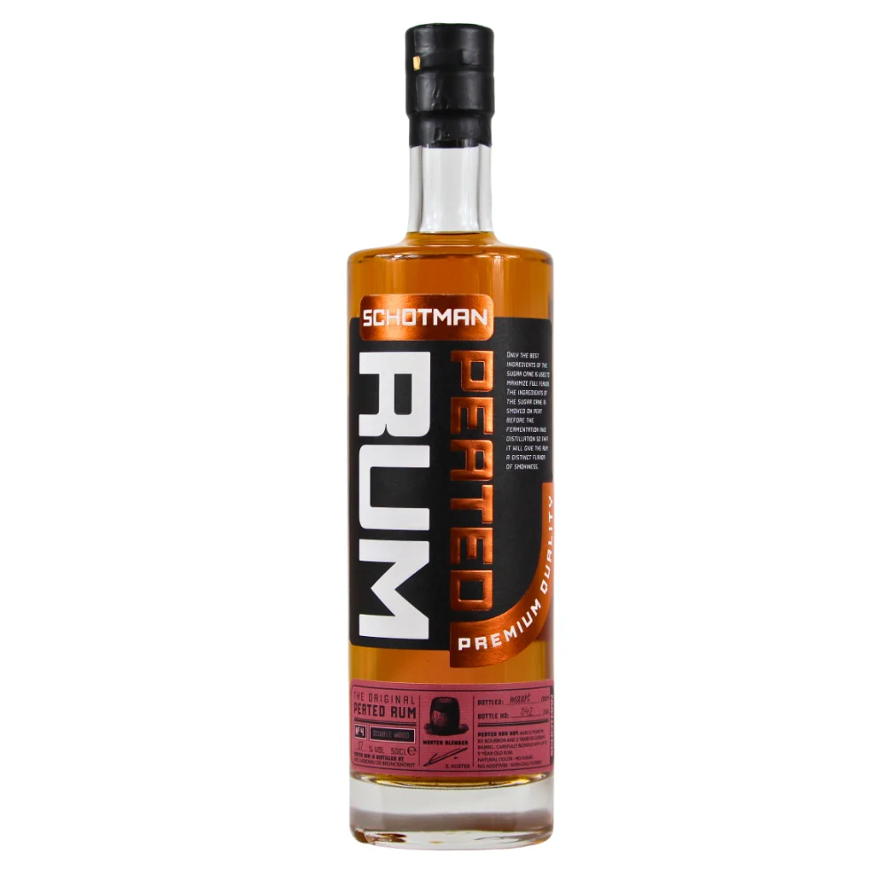Schotman Peated Rum No.4 Double Wood 57% 0,5l