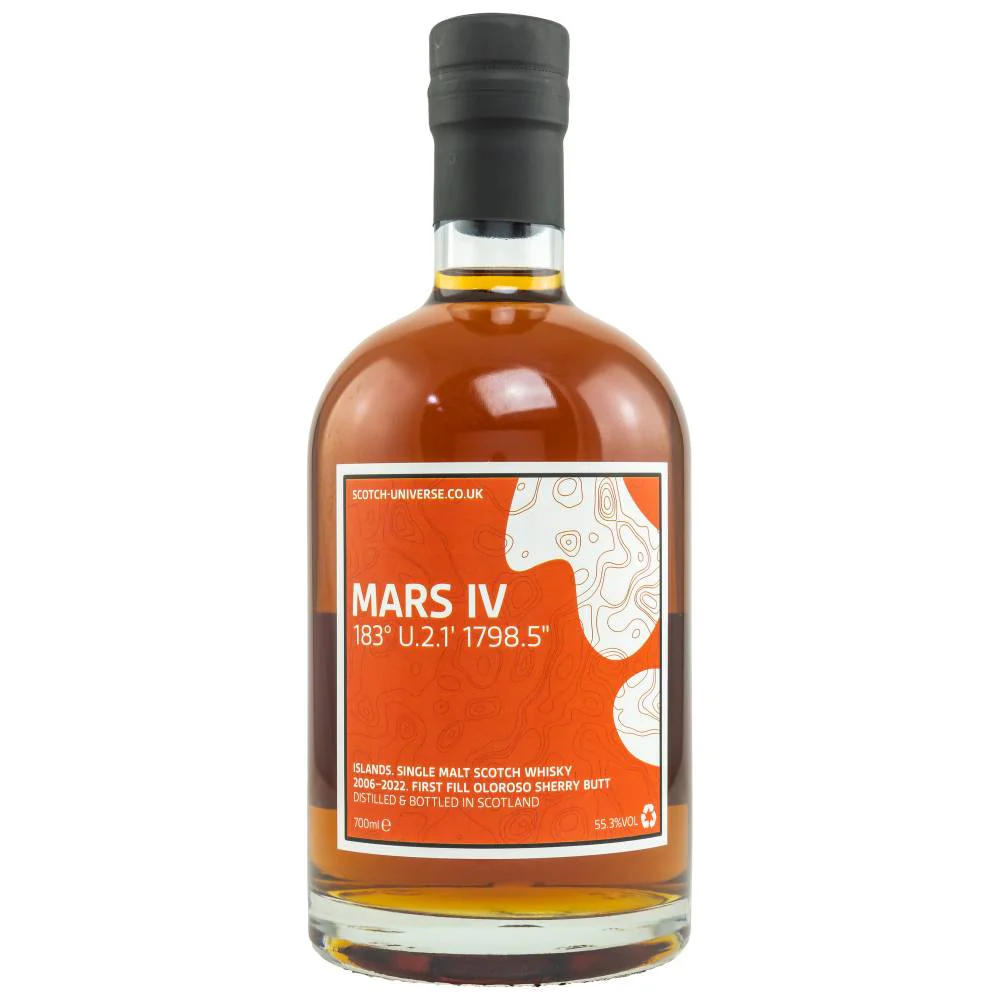 Scotch Universe Mars IV 15 Jahre 55,3% 0,7l