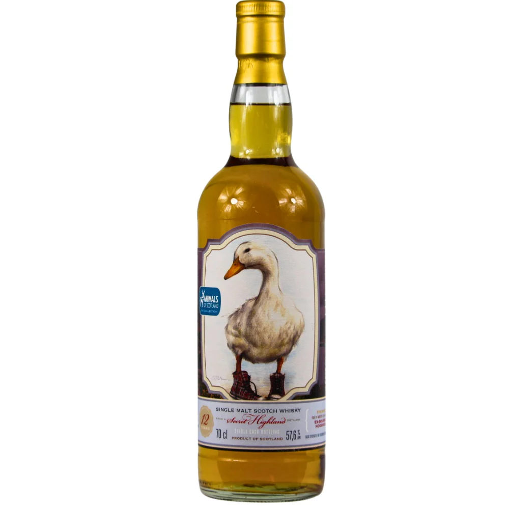 Secret Highland 12 Jahre Animals of Scotland 5 Cask #210000017 57,6% 0,7l
