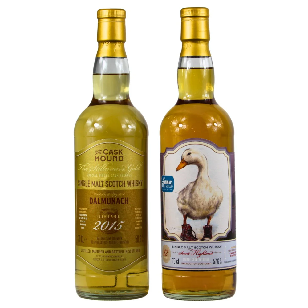 Secret Highland 12 Jahre Animals of Scotland 5 Bundles