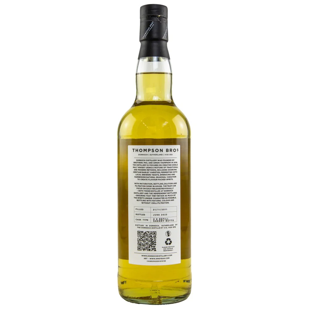 Secret Speyside 11 Jahre 2011/2023 Thompson Bros 48,5% 0,7l - Image 2