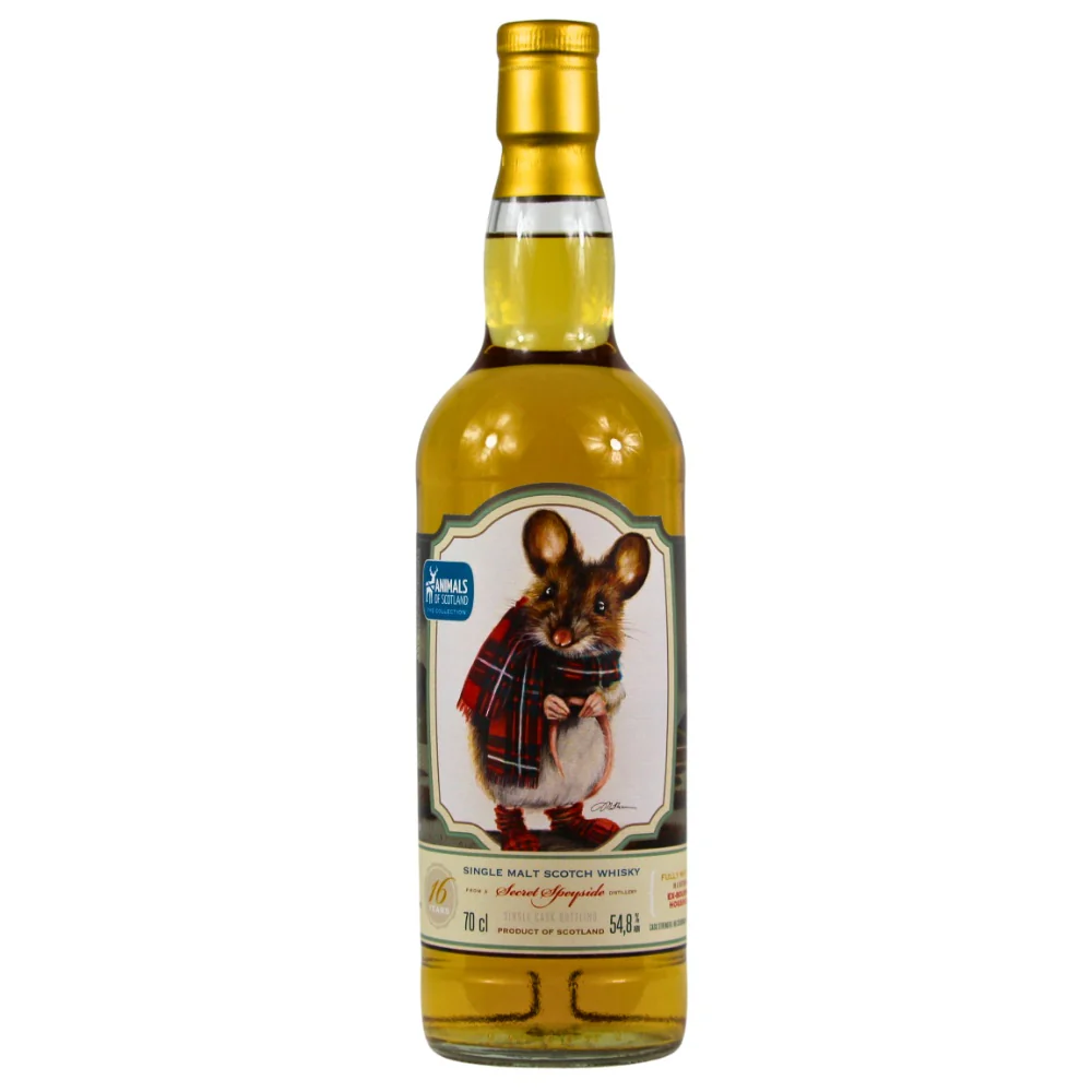 Secret Speyside 16 Jahre Animals of Scotland Cask #5 Caskhound 54,8% 0,7l