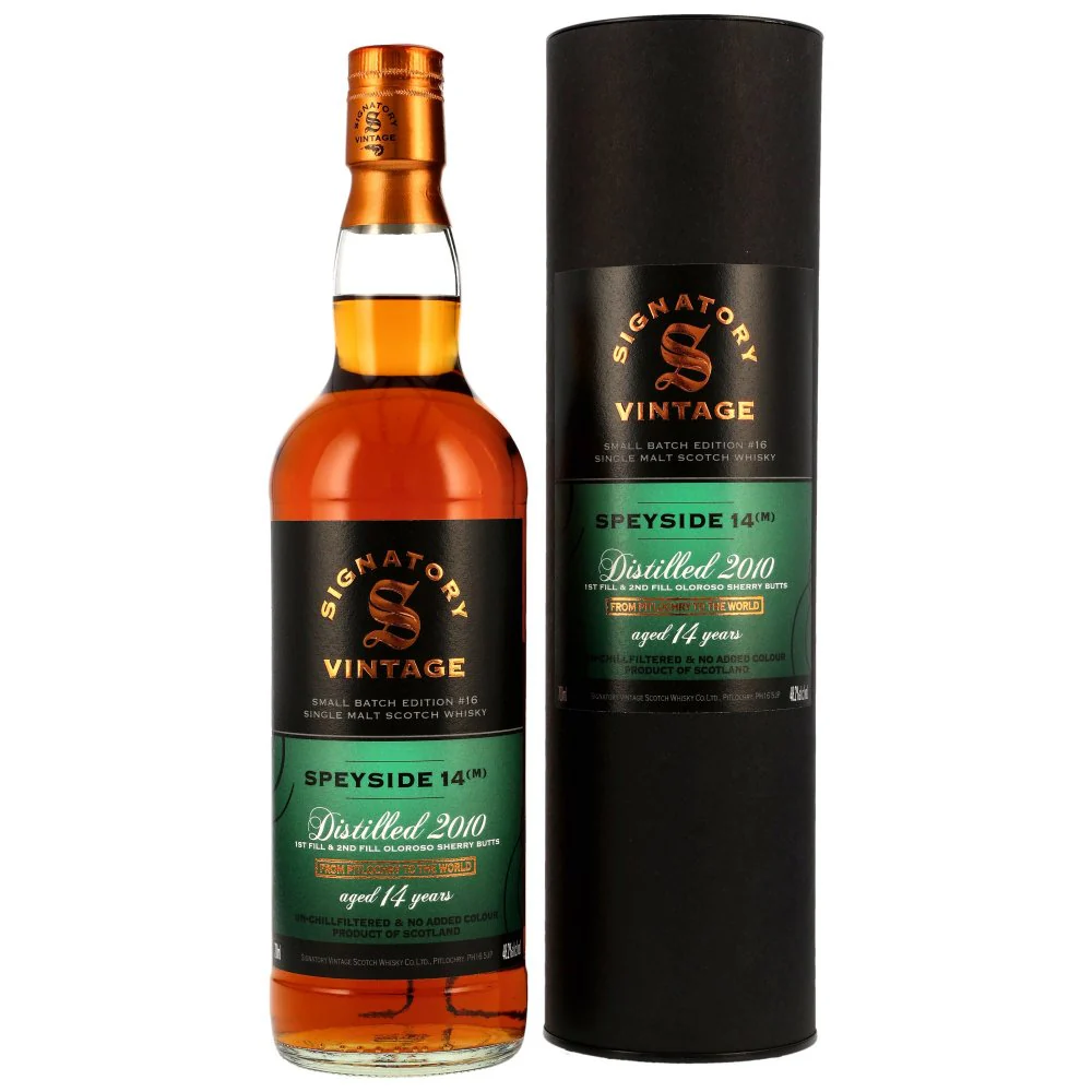 Secret Speyside (M) 2010/2025 Signatory Small Batch Edtion #16 48,2% 0,7l