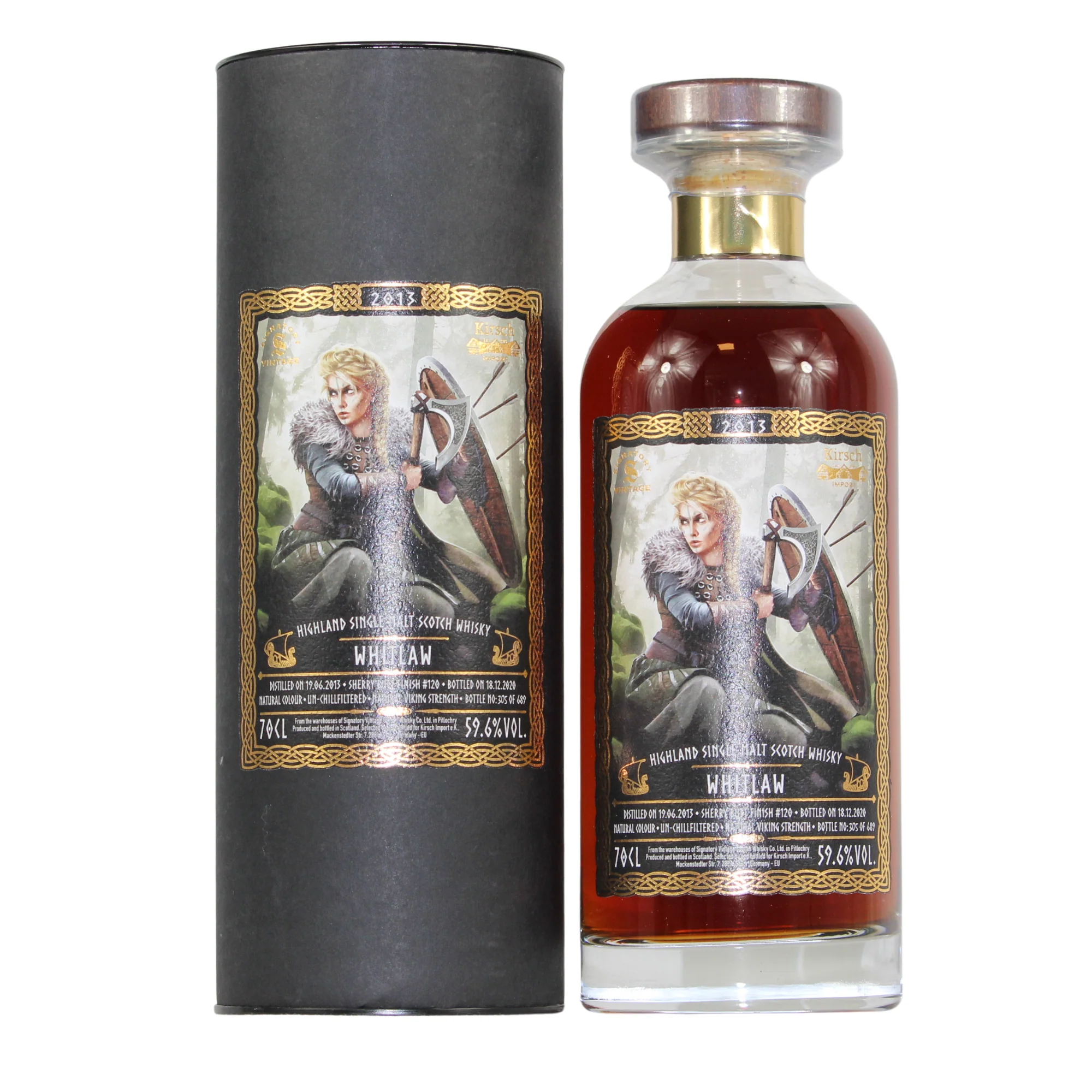 Signatory Vintage Vikings Set 56,2-68,1% 5x 0,7l - Image 3