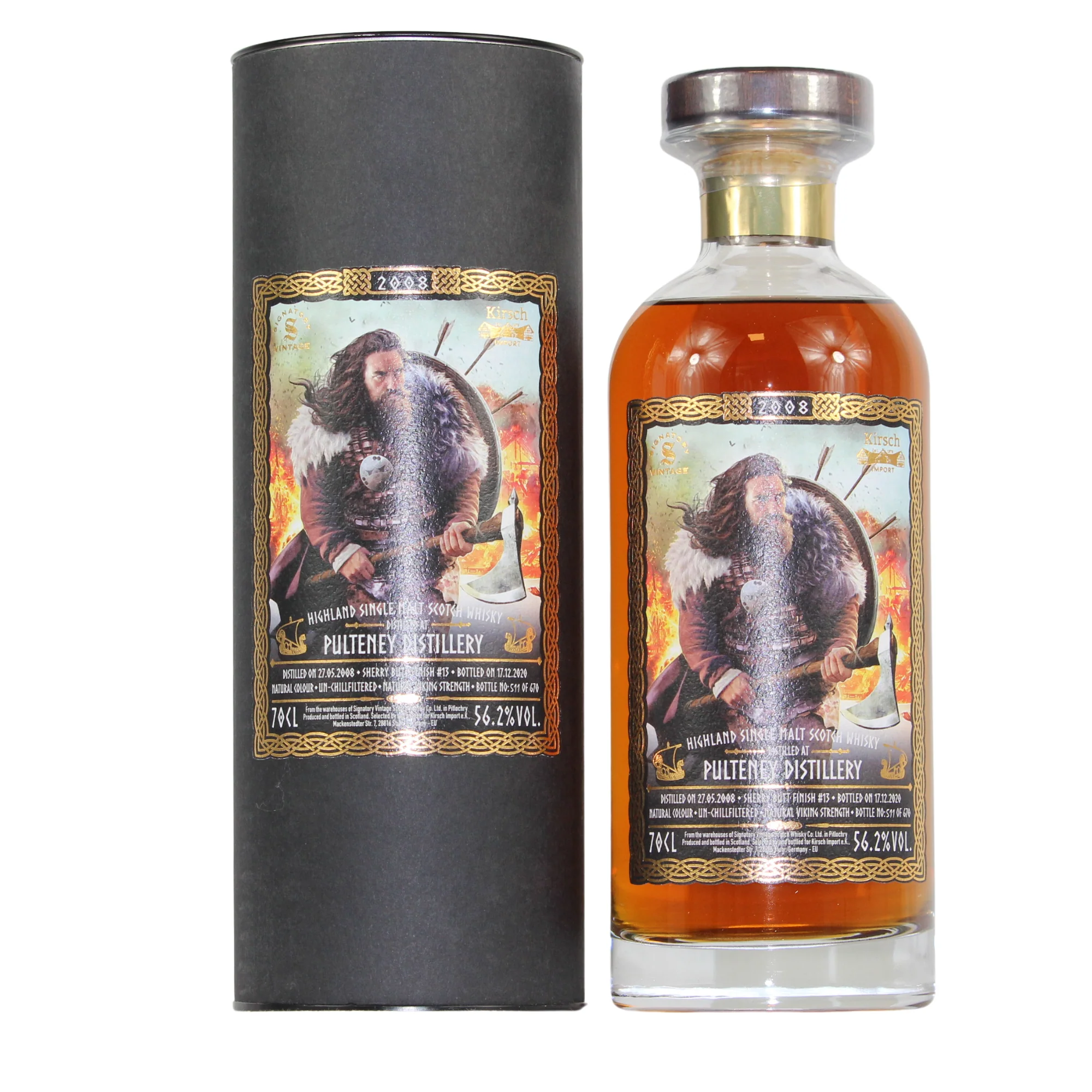 Signatory Vintage Vikings Set 56,2-68,1% 5x 0,7l - Image 4