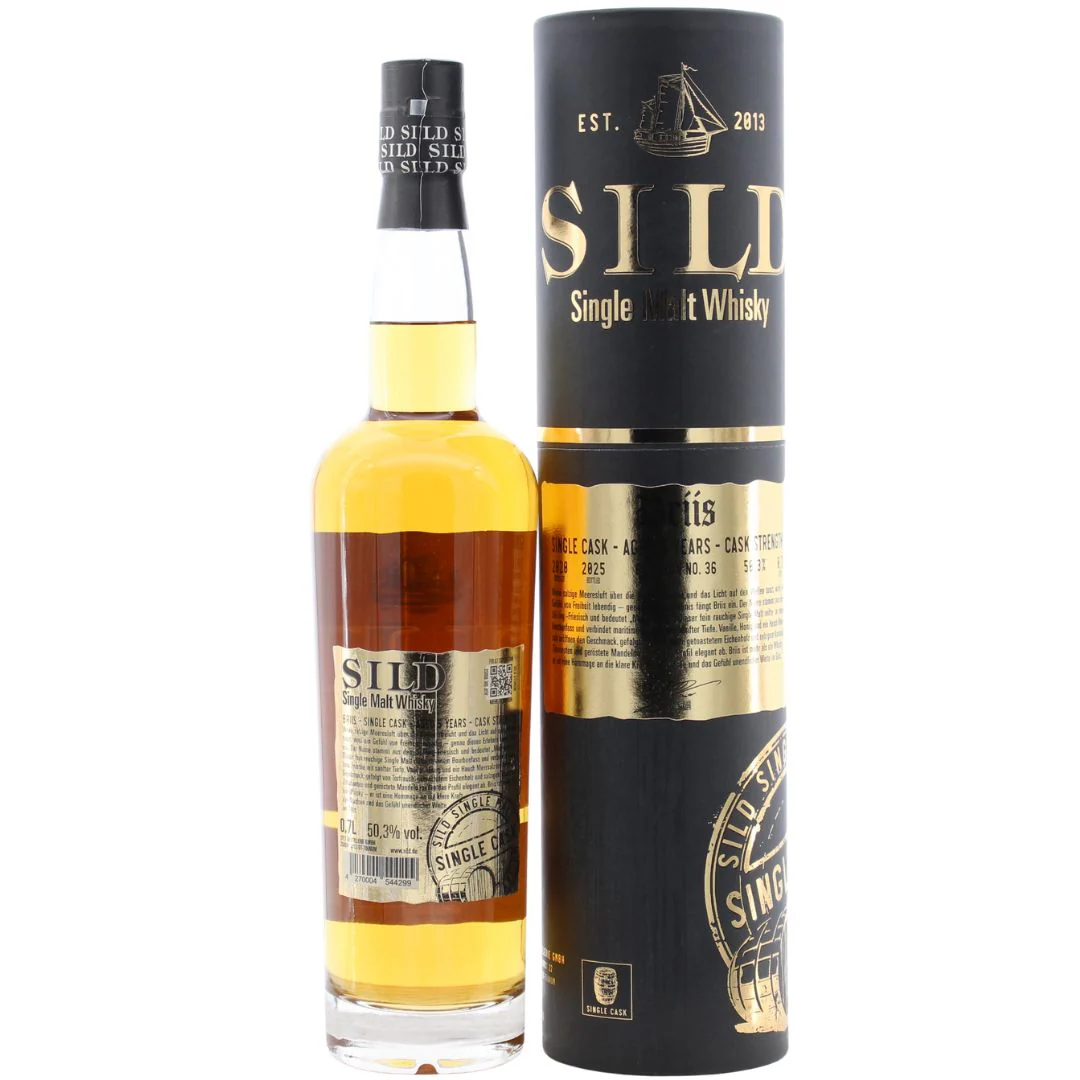 Sild Single Malt Whisky Briis Single Cask Strength 50,3% 0,7l - Image 2